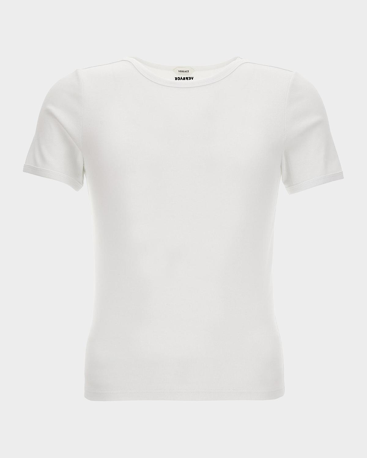 Men & apos;s Ribbed Crewneck T-Shirt
