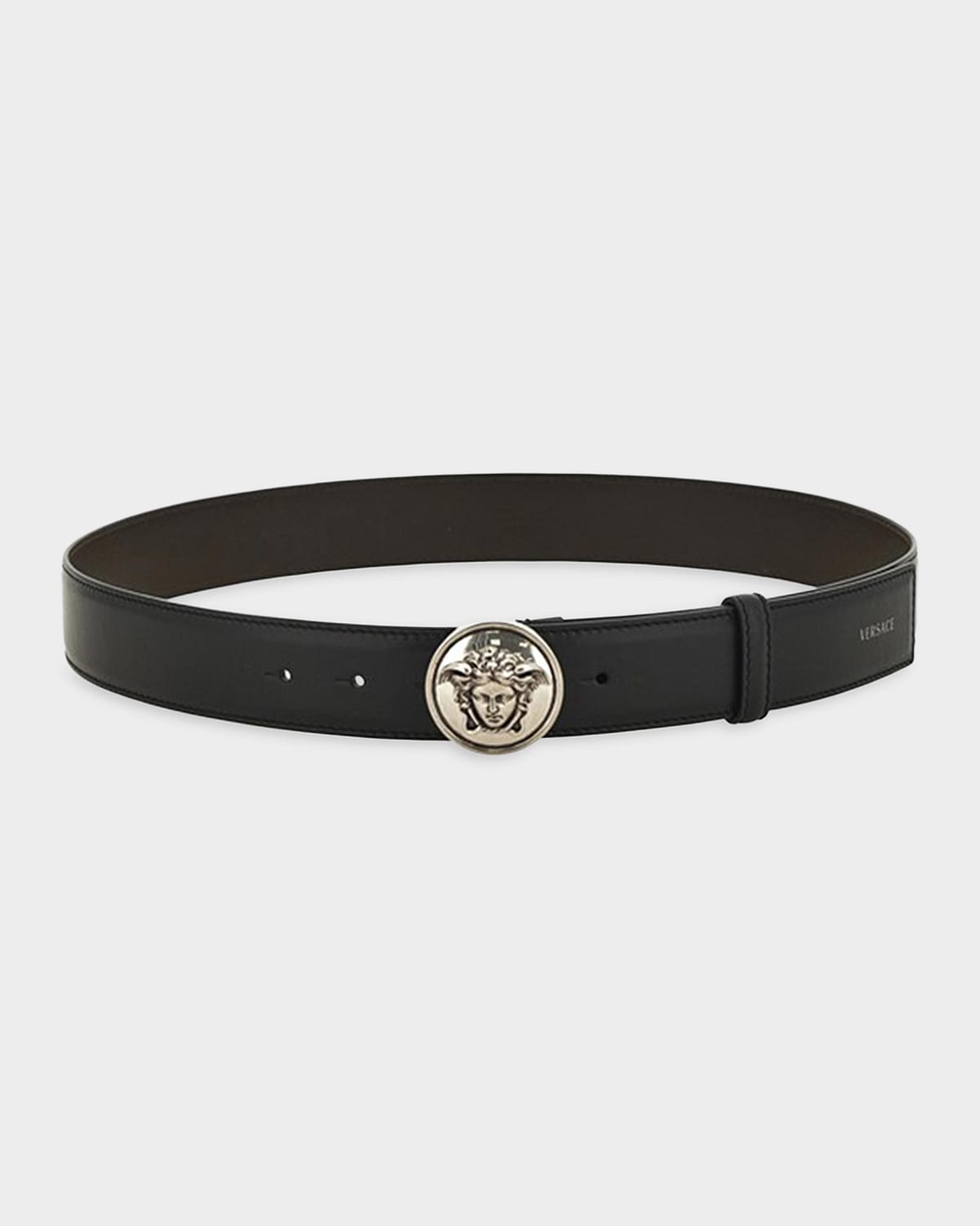 Versace Medusa Leather Belt