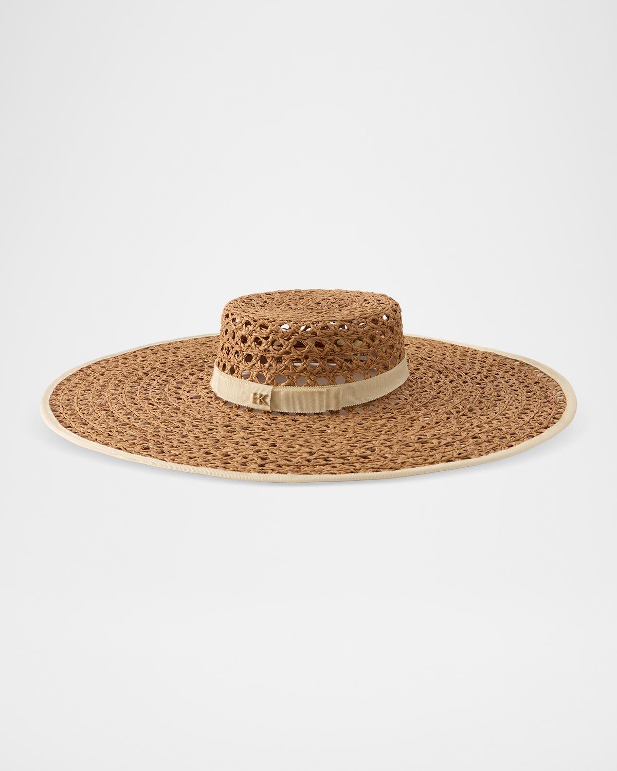 Helen Kaminski Kavya Raffia Lace Sun Hat