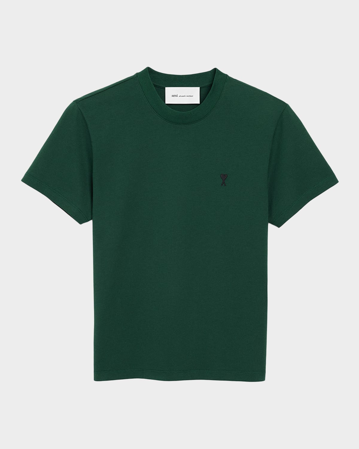 Ami Paris Men 's Cotton Ami De Coeur Cotton Crewneck T-Shirt | Thumbnail 4 Ami Paris Men 's Cotton Ami De Coeur Cotton Crewneck T-Shirt | Thumbnail 4