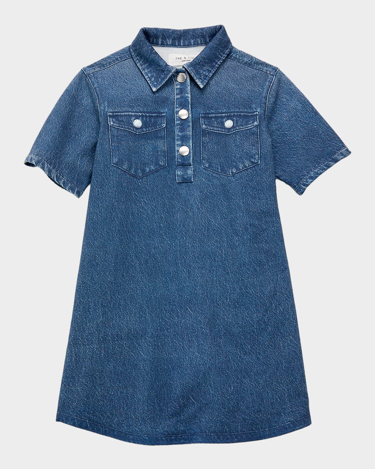 Rag & Bone Girl 's Mini Miramar A-Line Dress, Size 2-12
