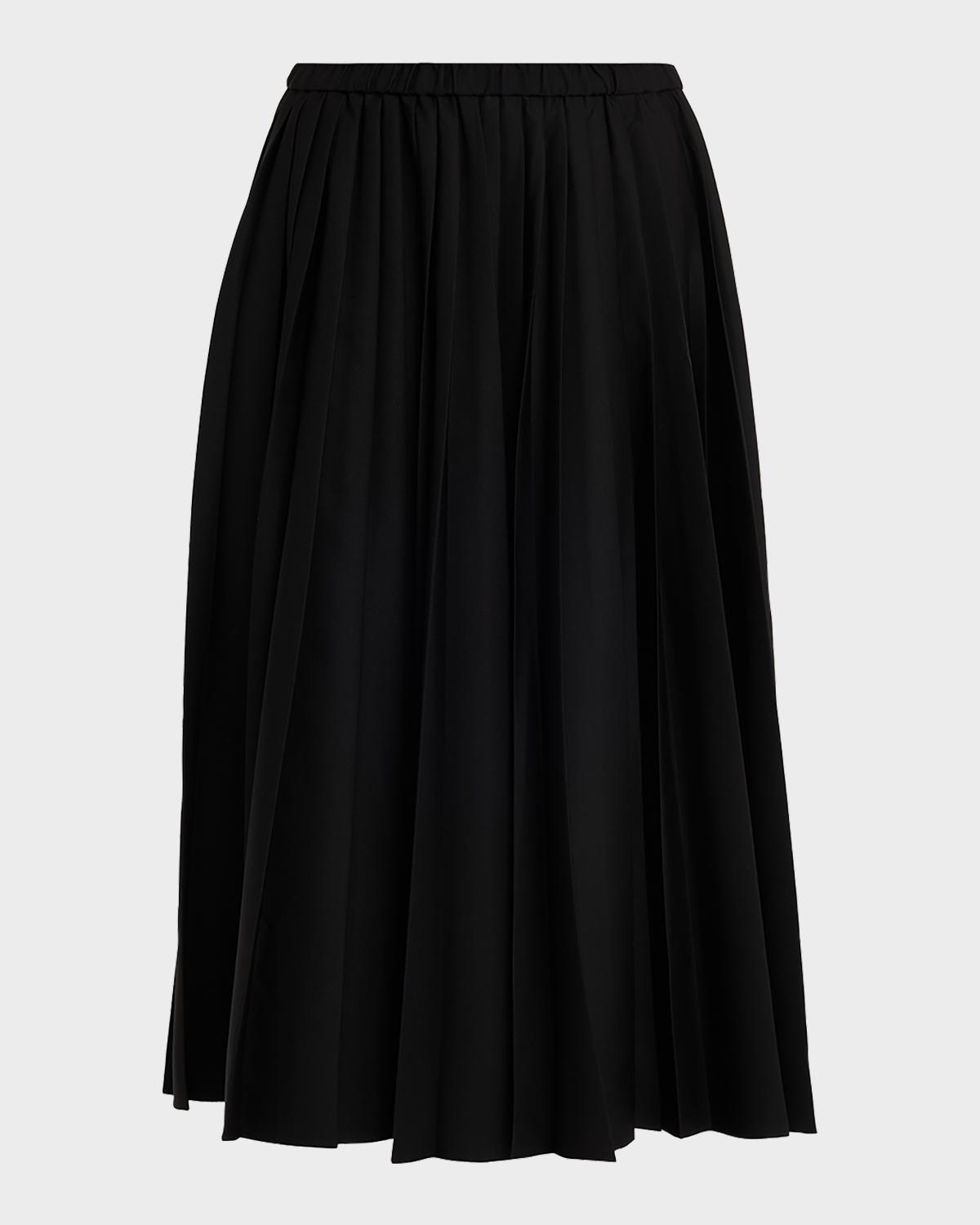 6397 Pull-On Pleated Skirt