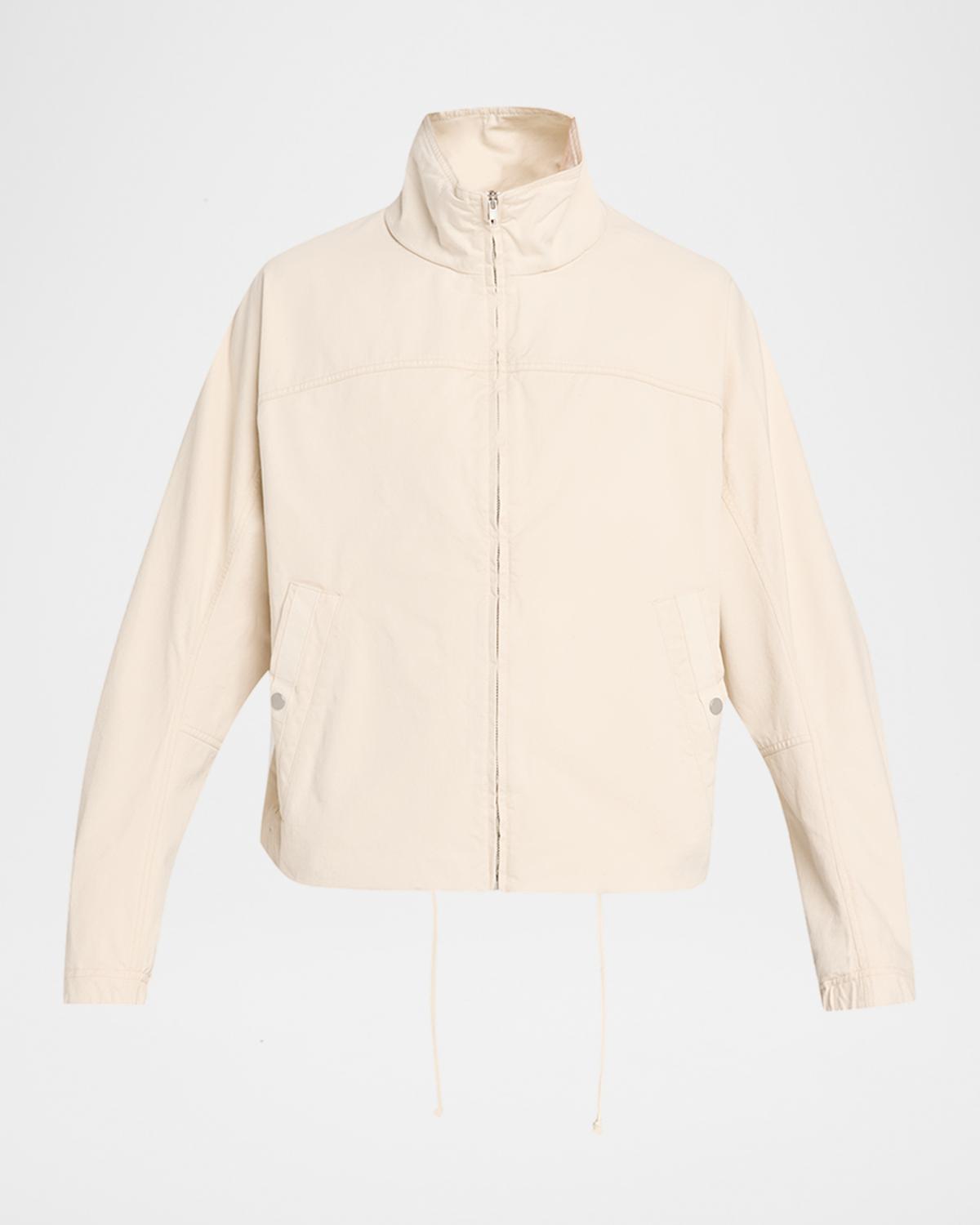 MORDECAI Men's Cotton Drill Stand-Collar Blouson Jacket