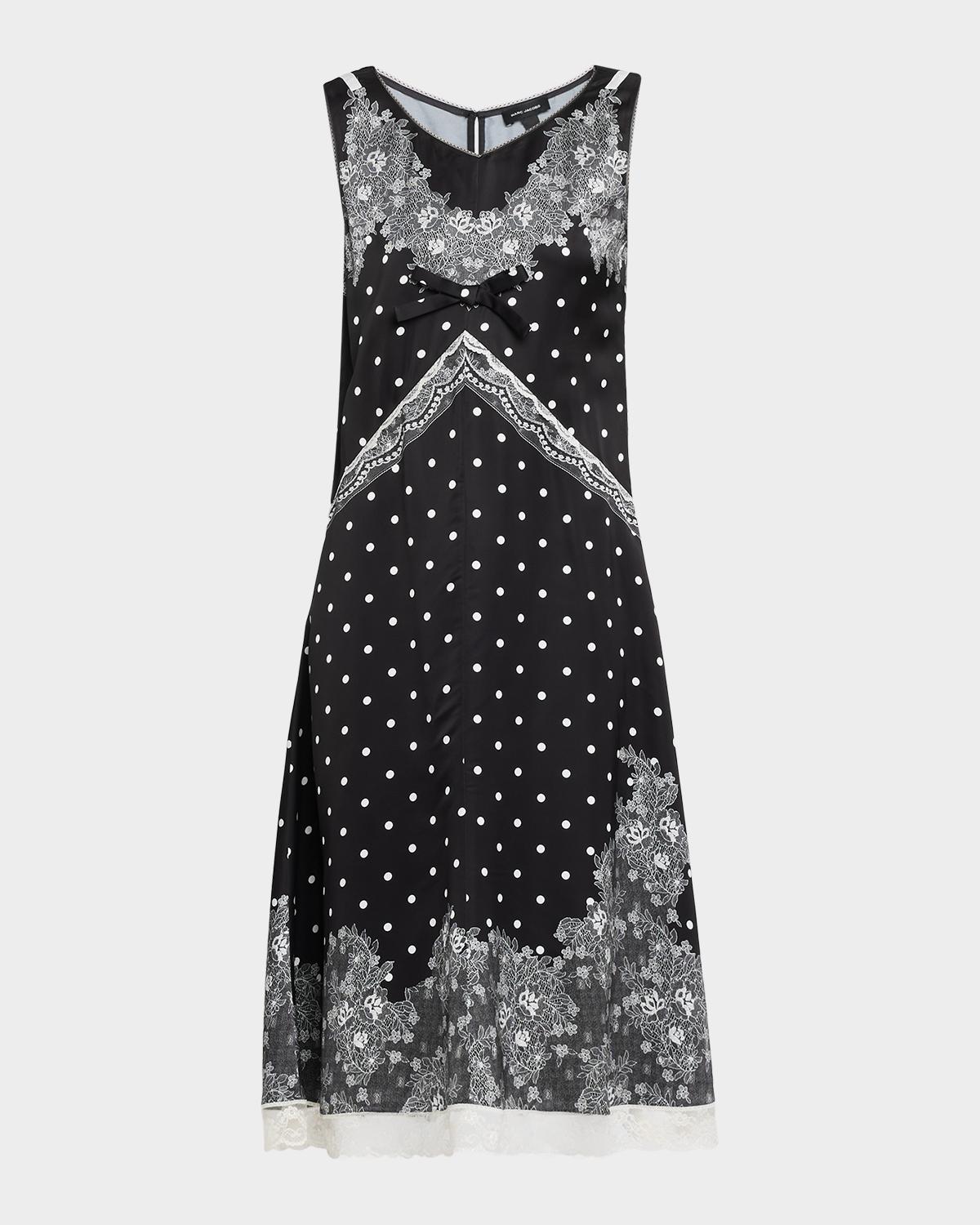 Marc Jacobs Trompe L 'Oeil Slip Midi Dress