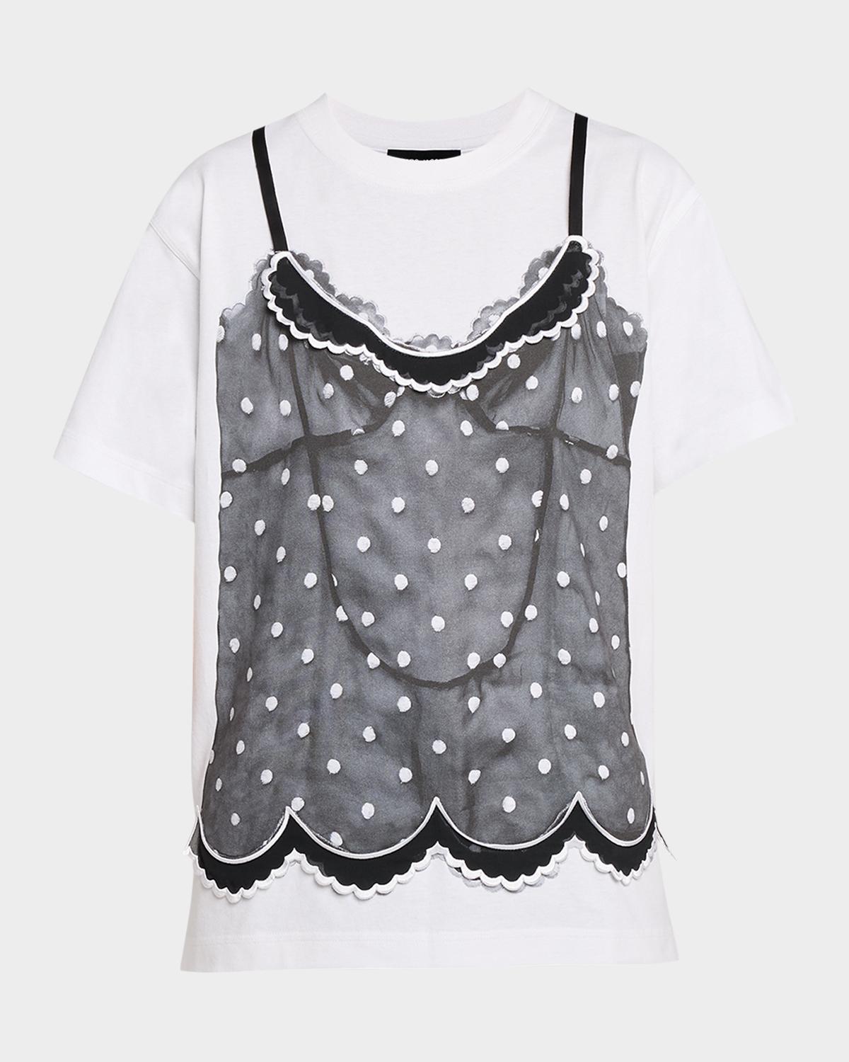 Marc Jacobs Trompe L 'Oeil Cami T-Shirt
