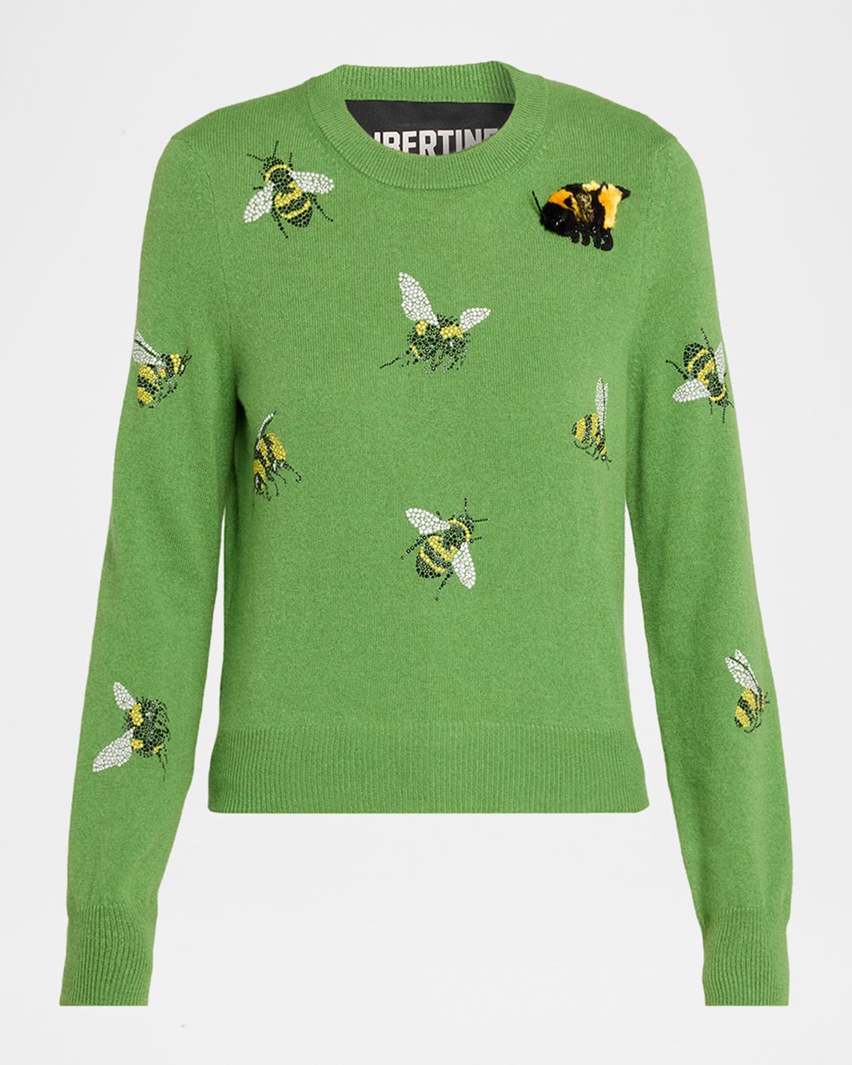 Libertine Buzz Off Shrunken Pullover Sweater