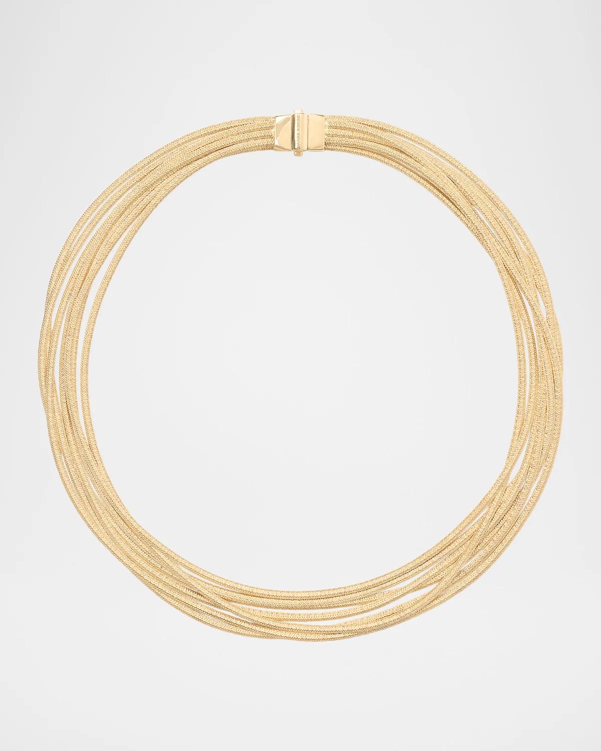 Cairo 18K Yellow Gold Multi-Strand Necklace
