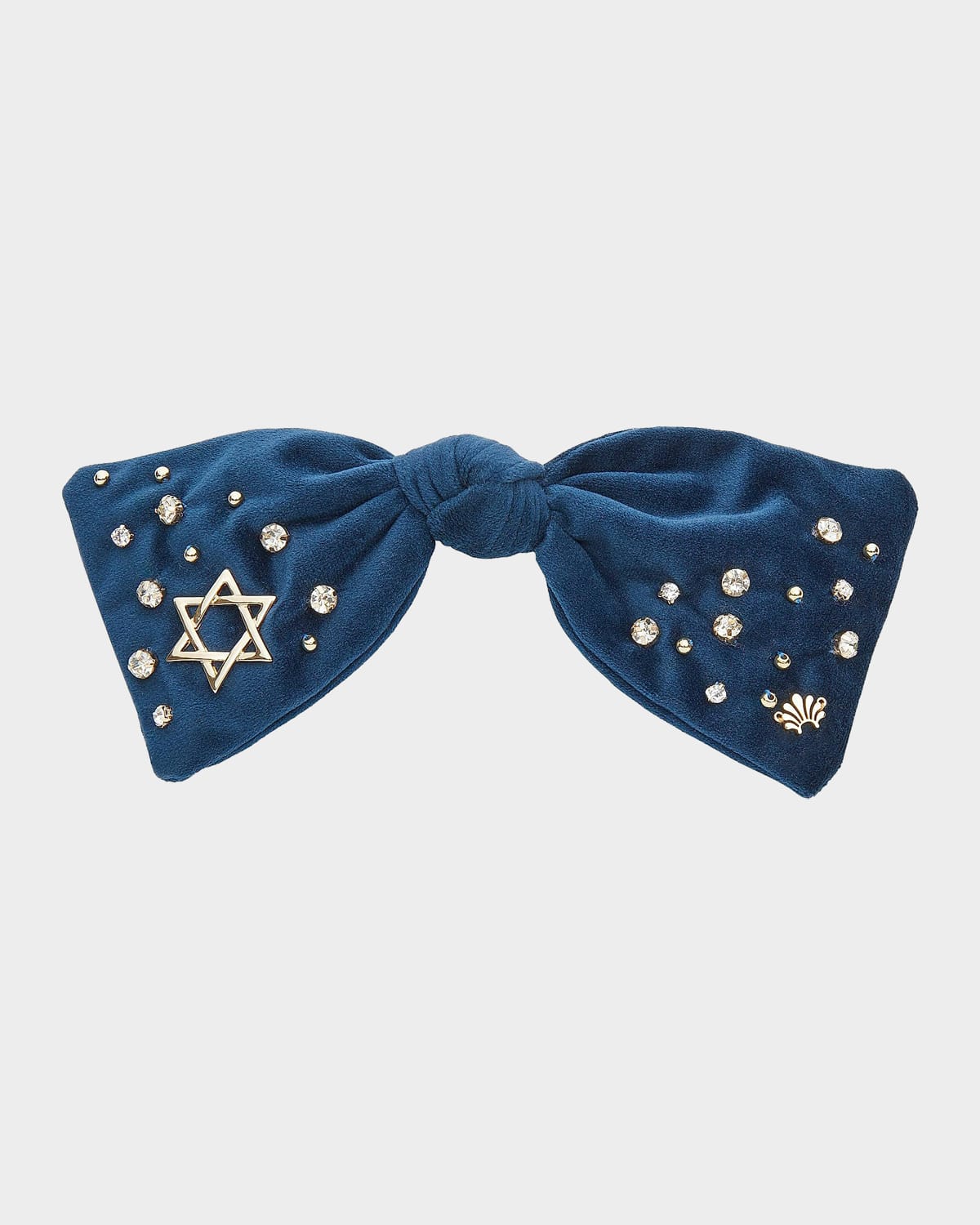 Lele Sadoughi Paloma Embellished Velvet Bow Barrette | Thumbnail 4 Lele Sadoughi Paloma Embellished Velvet Bow Barrette | Thumbnail 4