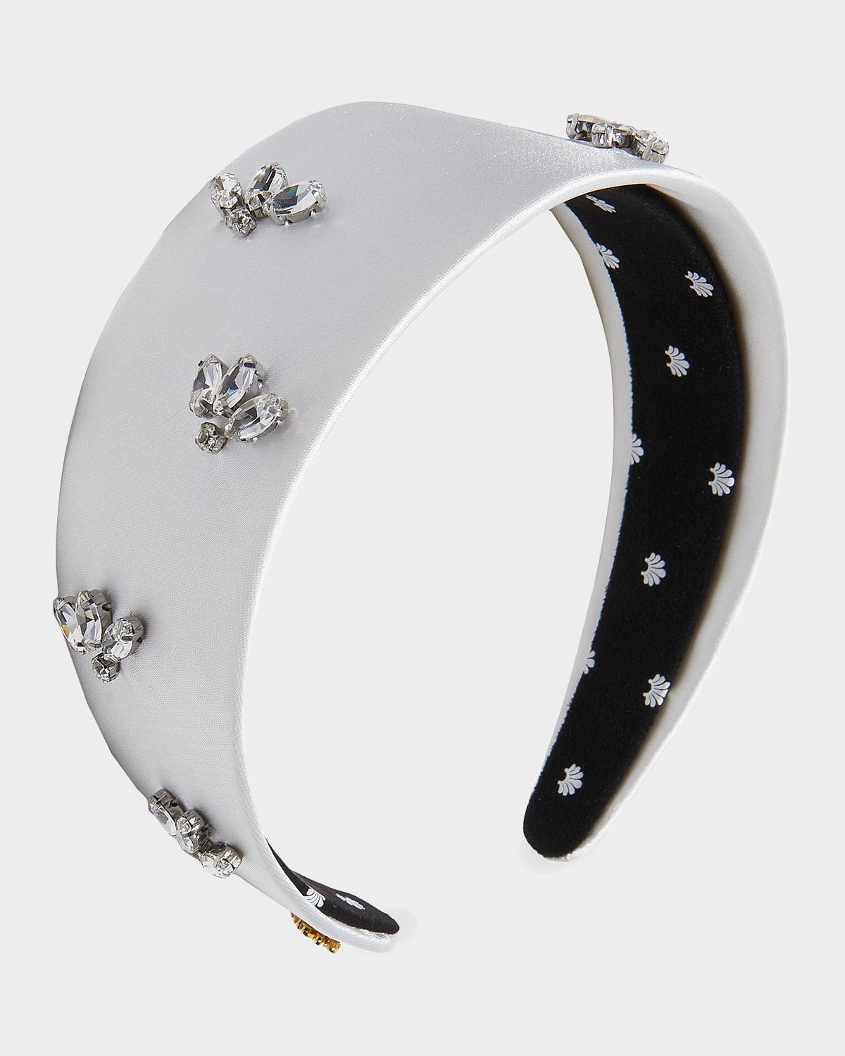 Brigitte Crystal-Embellished Headband