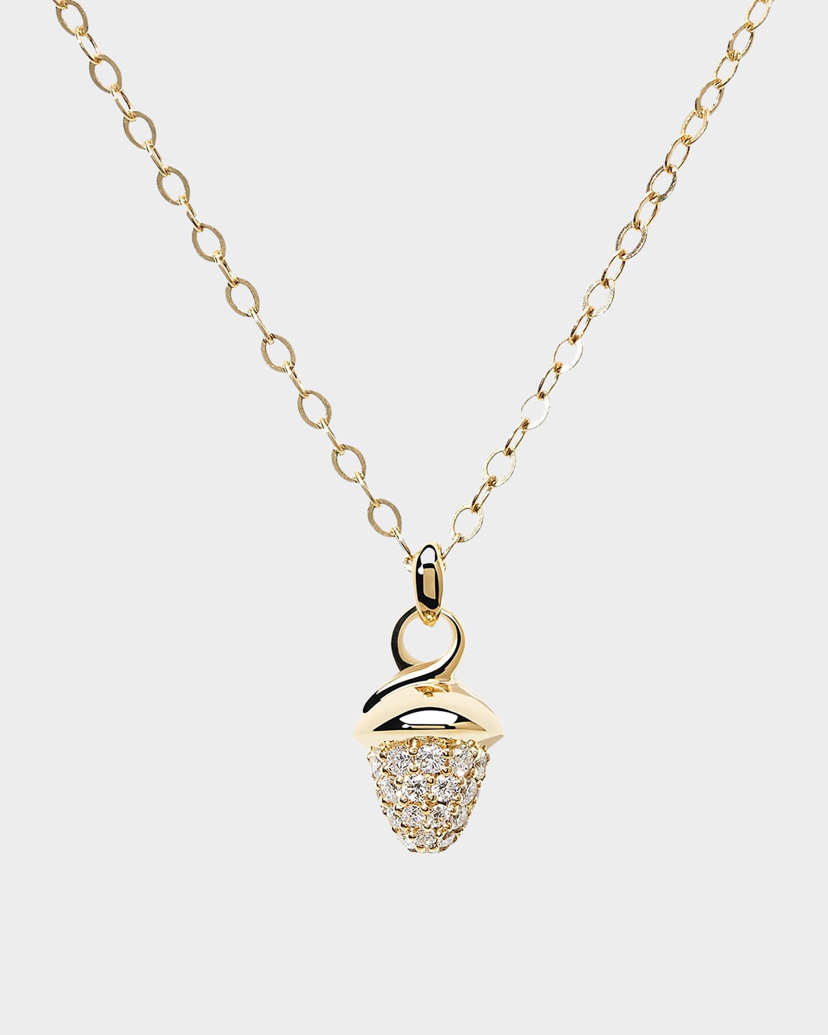 Tamara Comolli 18K Gold Pave Diamond MiniMIKADO Pendant Necklace