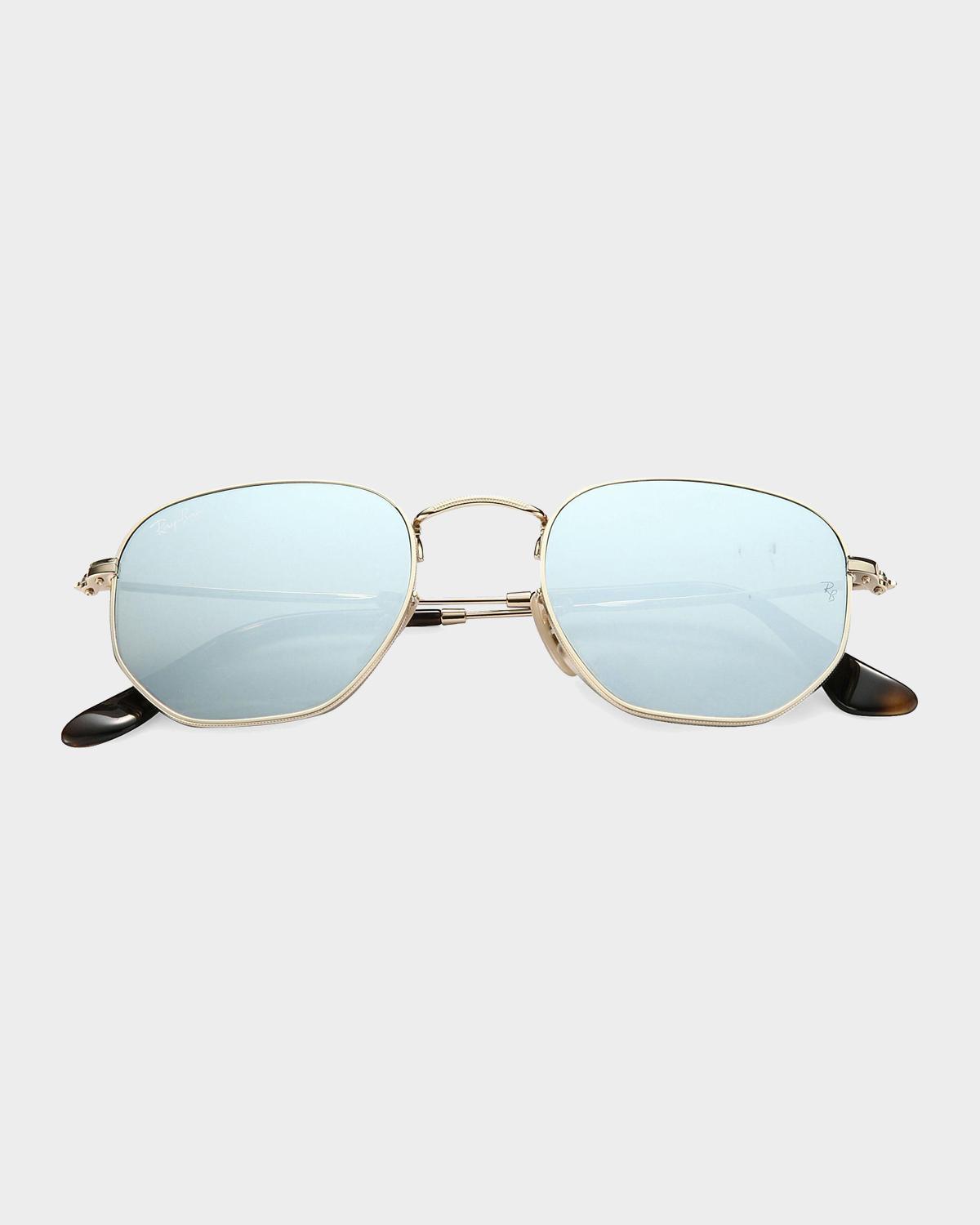 Ray-Ban RB3548N 51MM Hexagonal Sunglasses