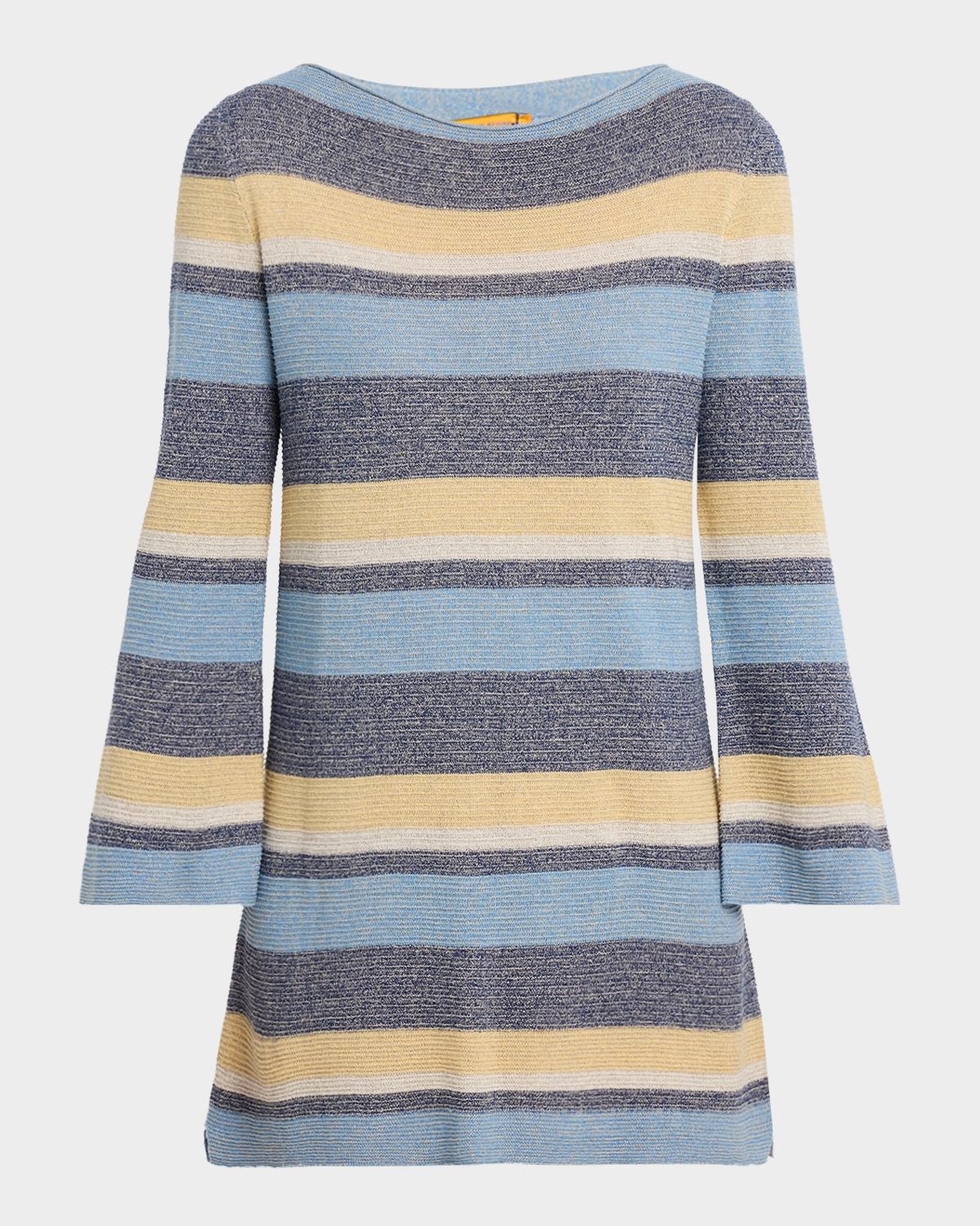 Guest in Residence Bayside Striped Mini Dress