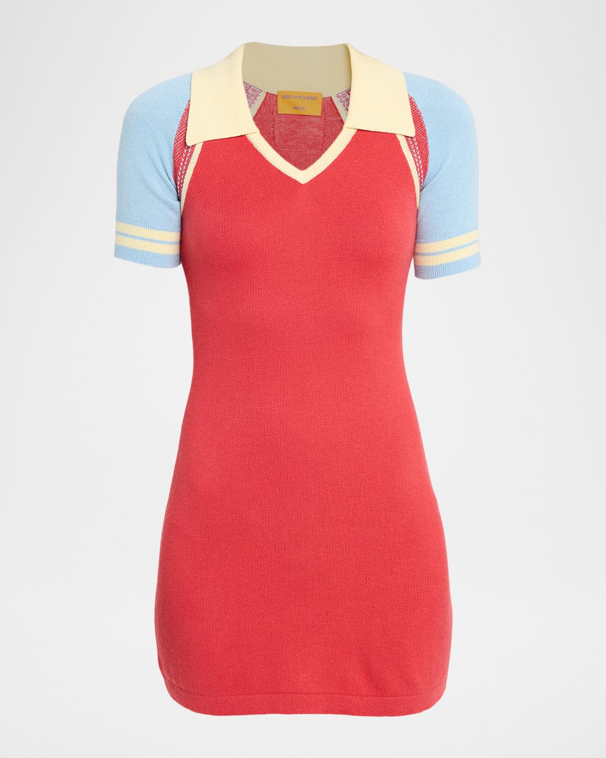 Guest in Residence Ace Polo Mini Dress