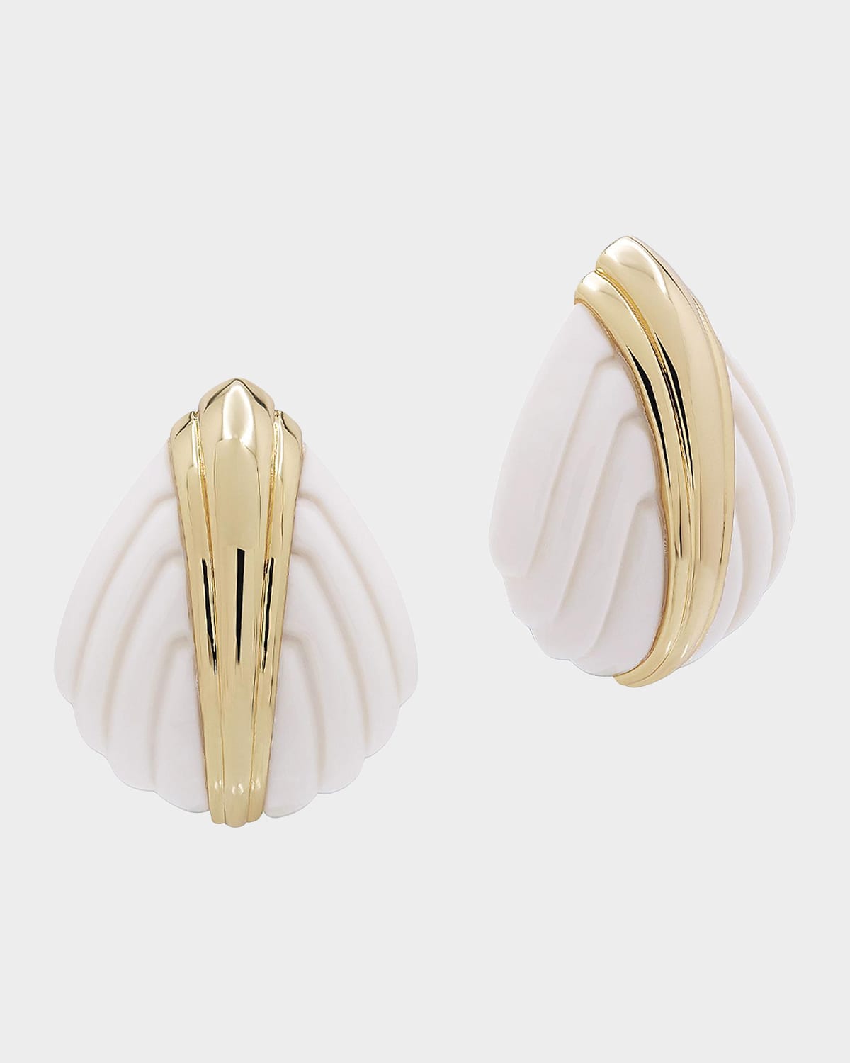 Ronny Kobo Aster 14K-Gold-Plated & Resin Stud Earrings