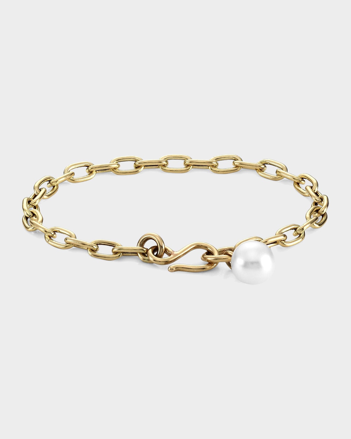 Zoe Chicco 14K Yellow Gold Pearl Medium Chain Bracelet