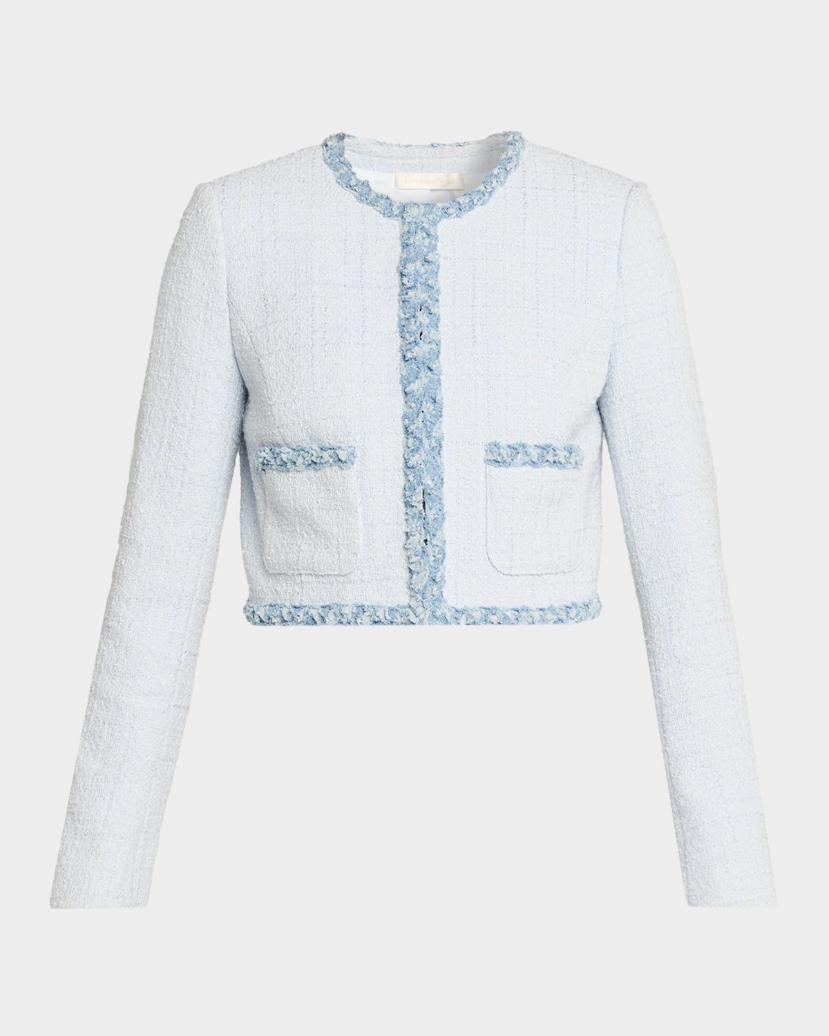 LoveShackFancy Azula Tweed Jacket