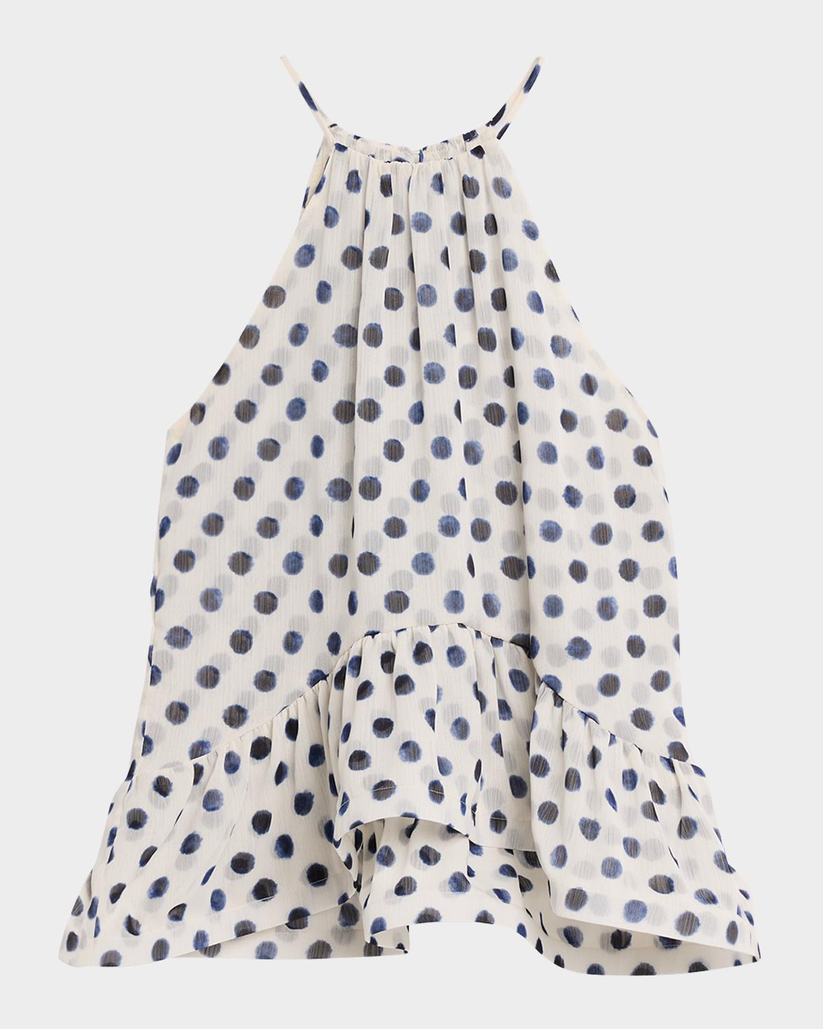 MISA Los Angeles Faith Polka-Dot Top