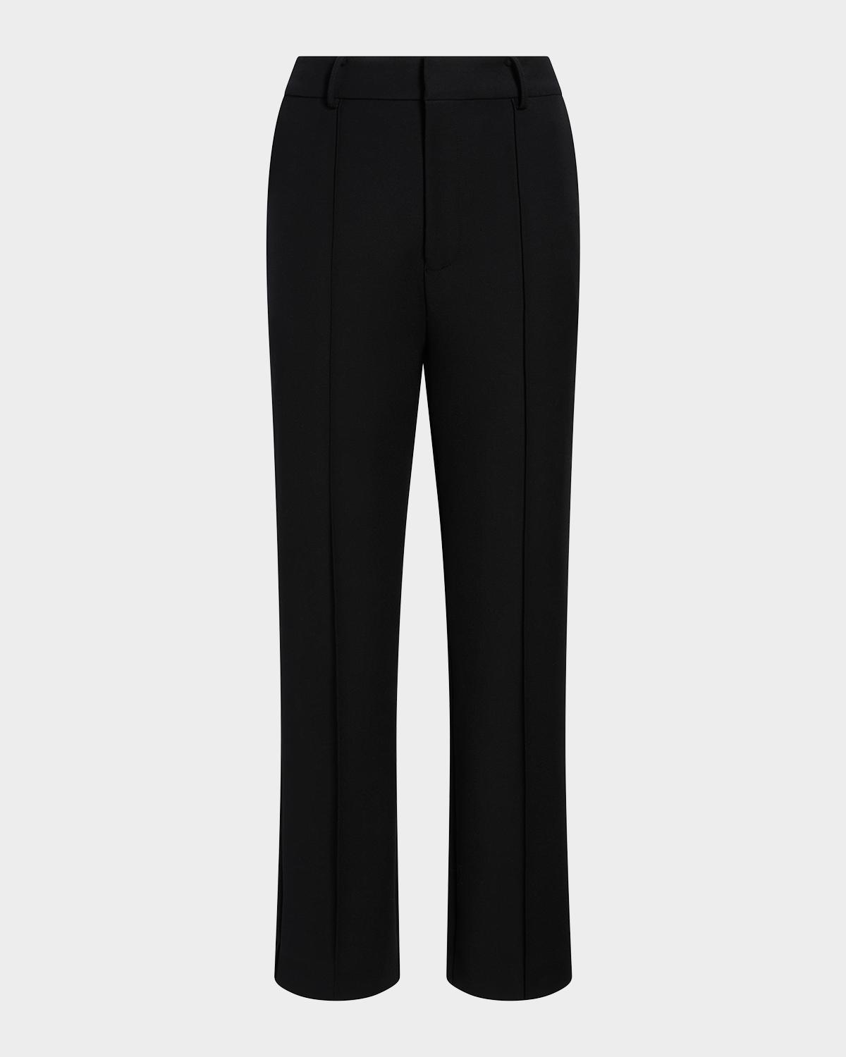 Emmy Cropped Straight-Leg Pants