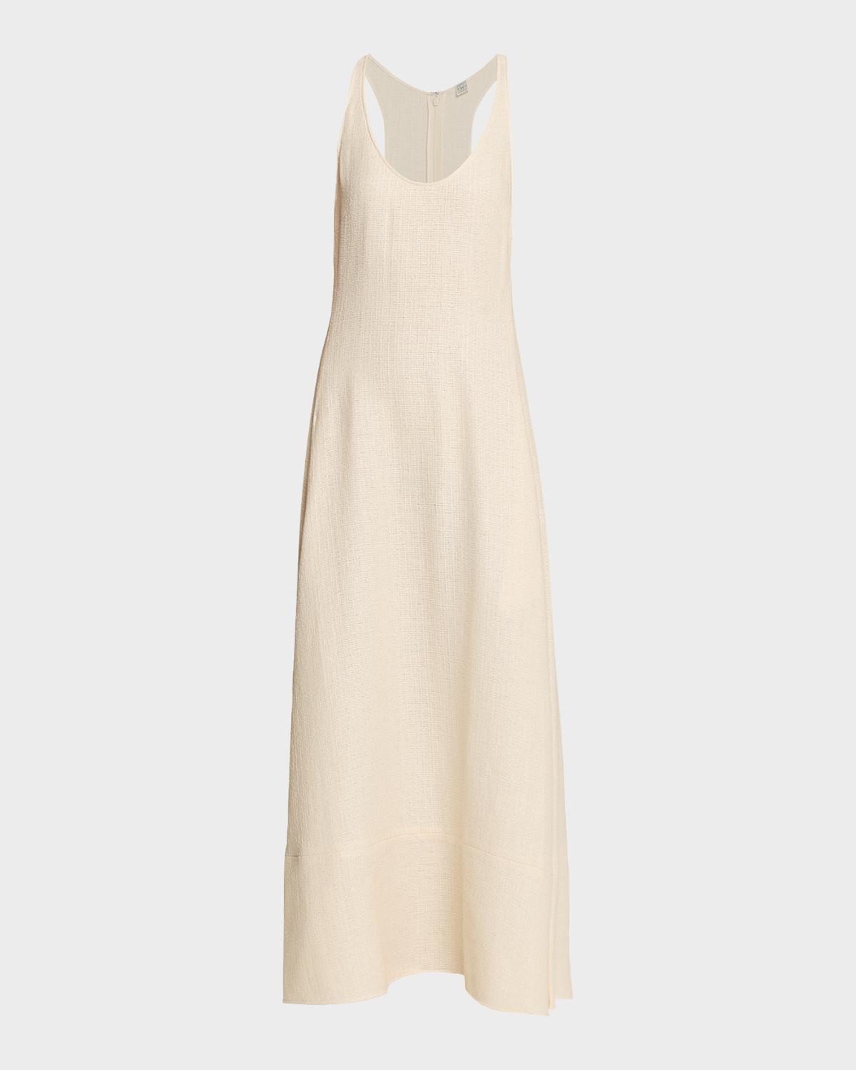Toteme Scoop-Neck Sable Maxi Dress