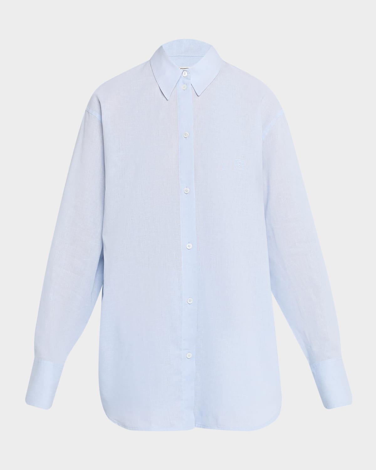 Toteme Garderob Oversized Linen-Cotton Shirt
