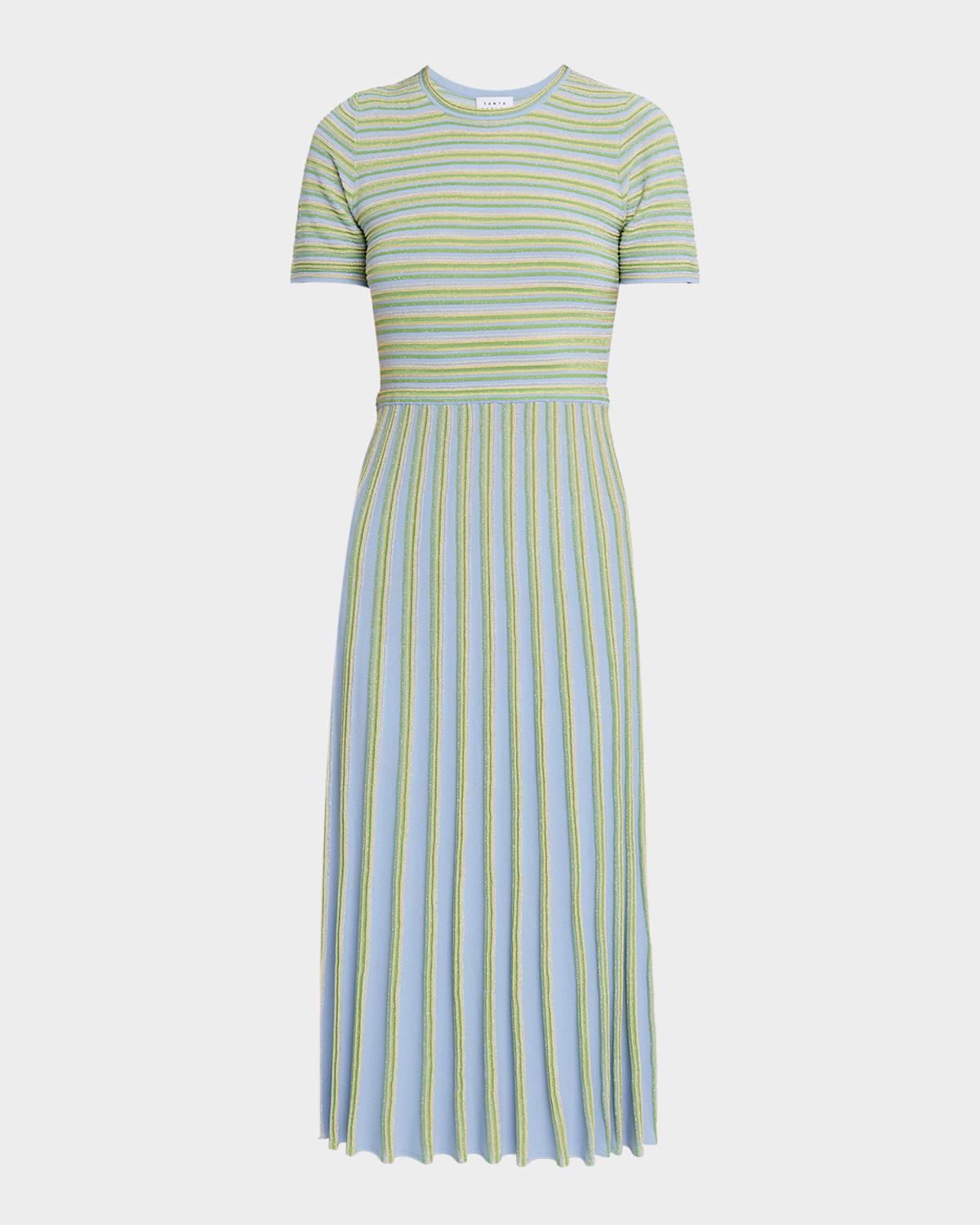Tanya Taylor Emilia Knit Midi Dress