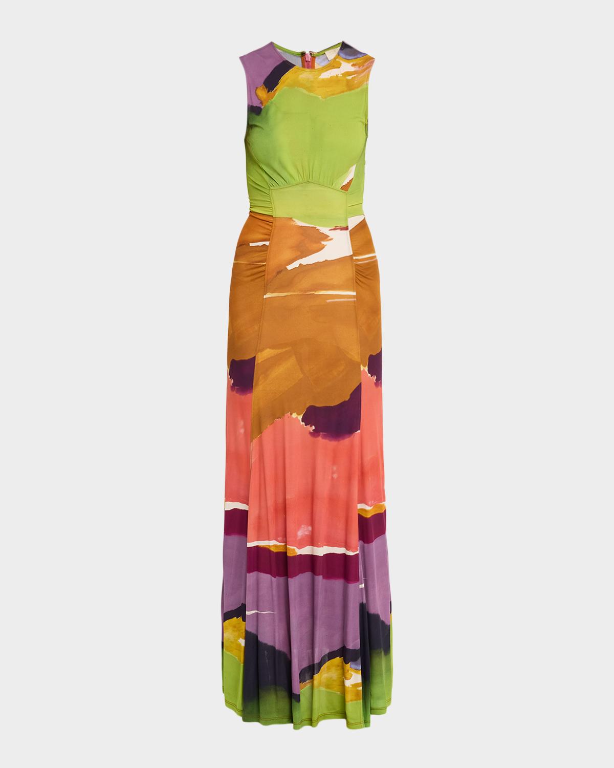 Ulla Johnson x Helen Frankenthaler Lana Sleeveless Jersey Maxi Dress