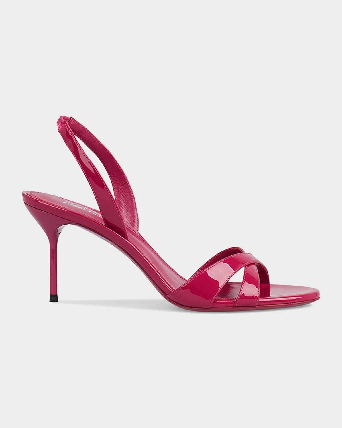 Paris Texas 70mm Lidia Patent Leather Slingback Sandals