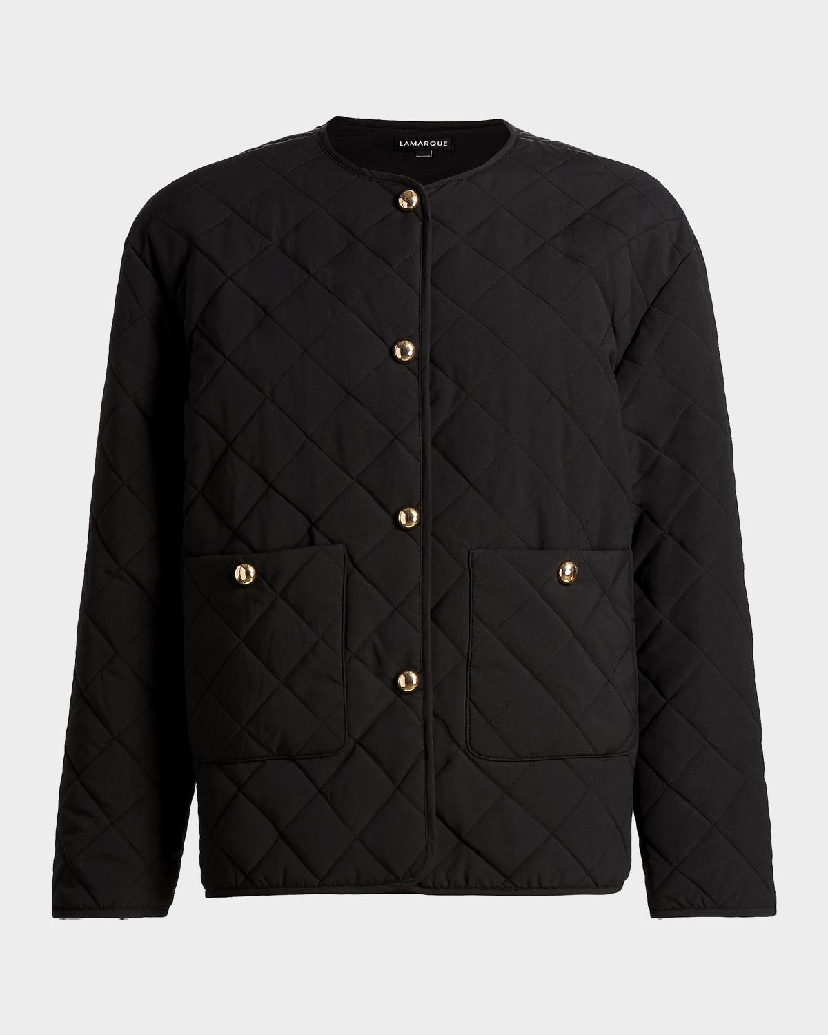 LaMarque Hera Quilted Collarless Jacket