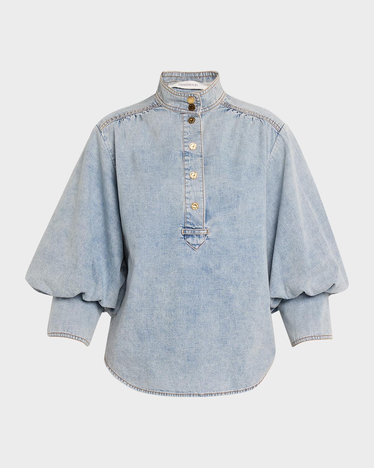 Zimmermann Denim Blouse