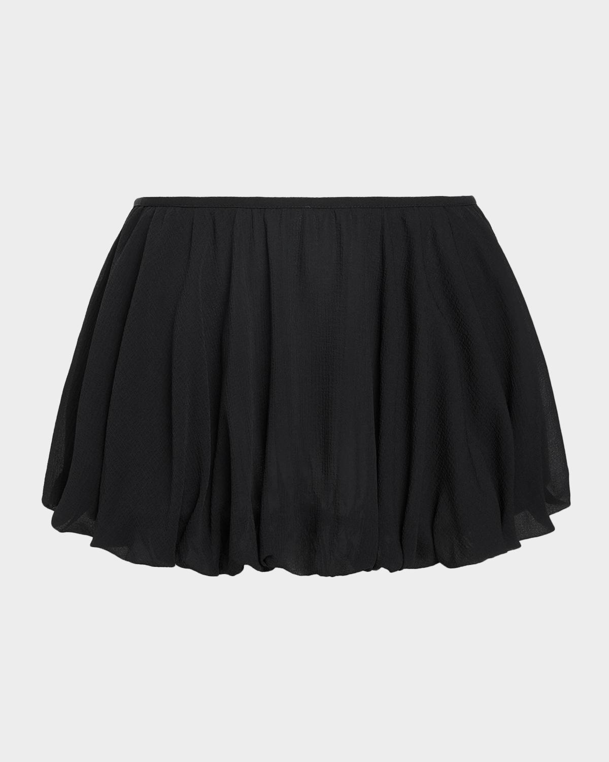 Ramy Brook Maddy Bubble Mini Skirt Coverup