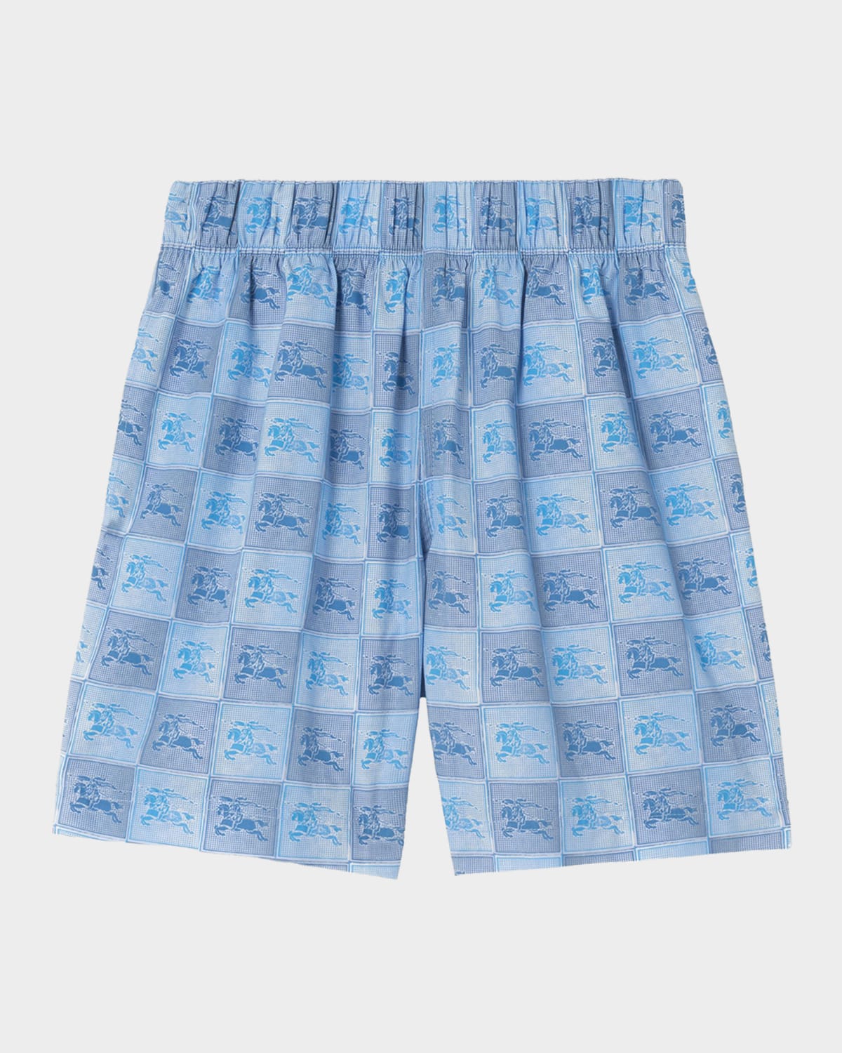 Burberry Boy 's Felix EKD Checkerboard Shorts, Size 4-14