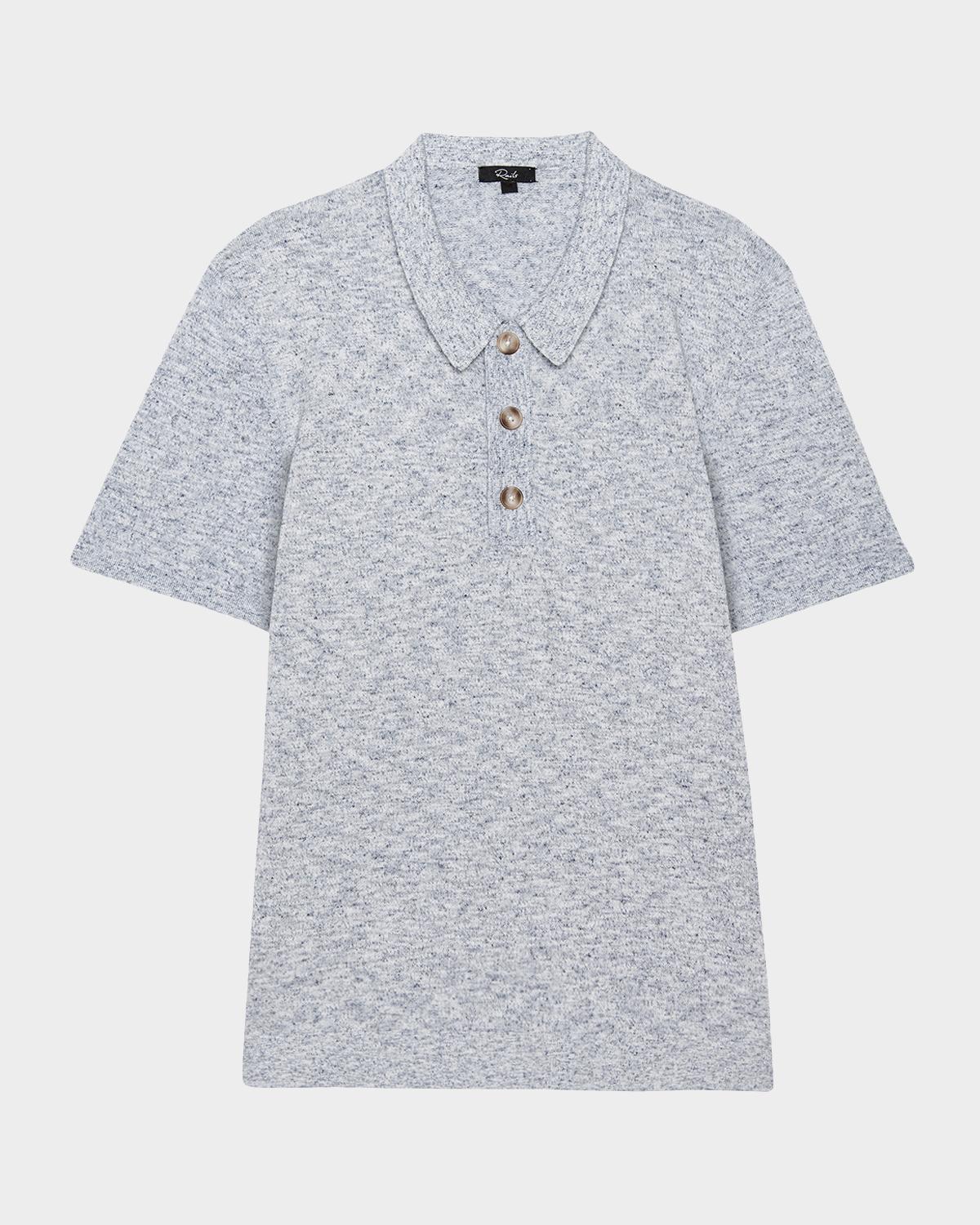 Rails Men's Torin Polo Shirt in Tidal Haze