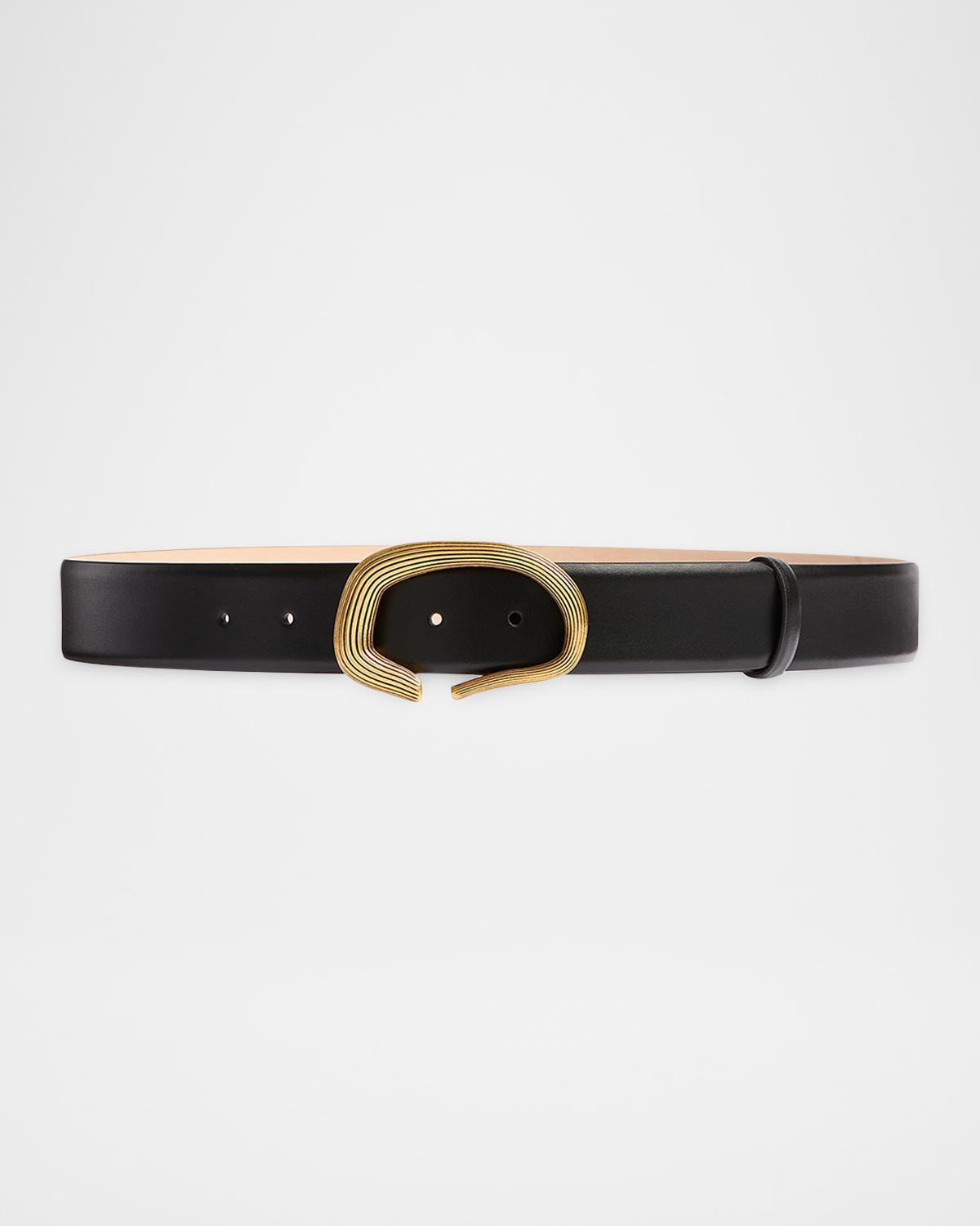 Khaite Santa Fe Leather Belt