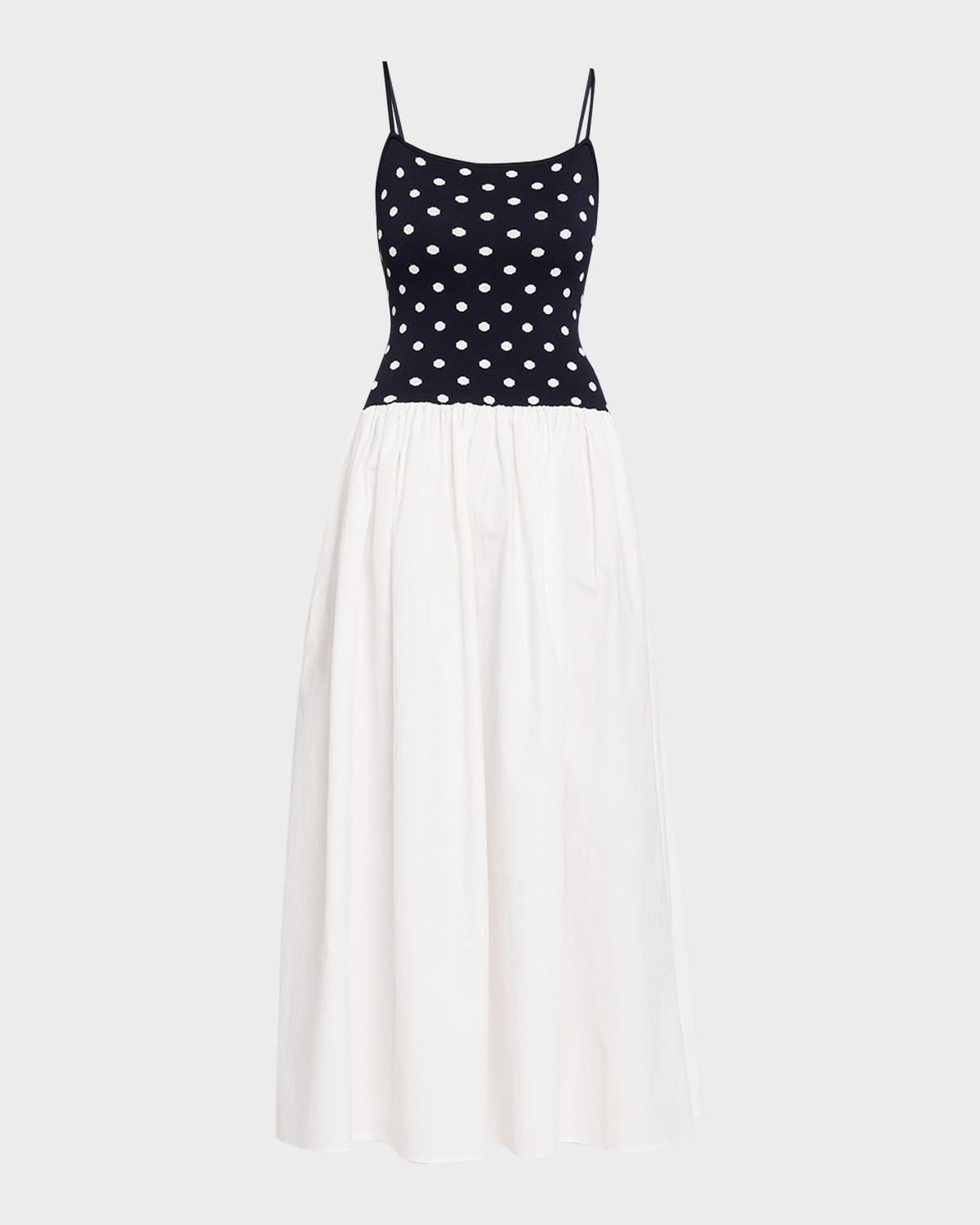Toccin Orielle Drop-Waist Midi Dress