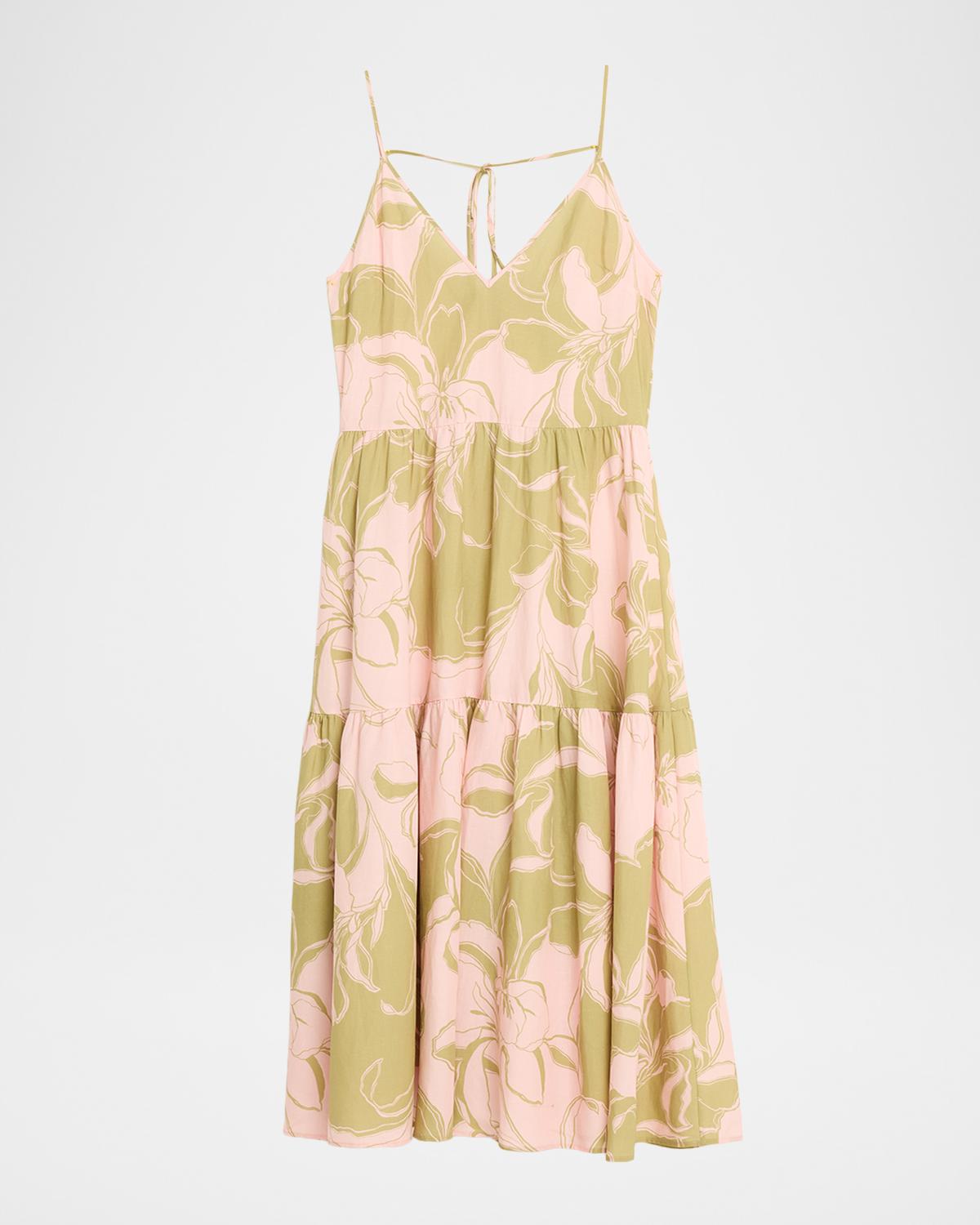 MISA Los Angeles Maude Tiered Maxi Dress