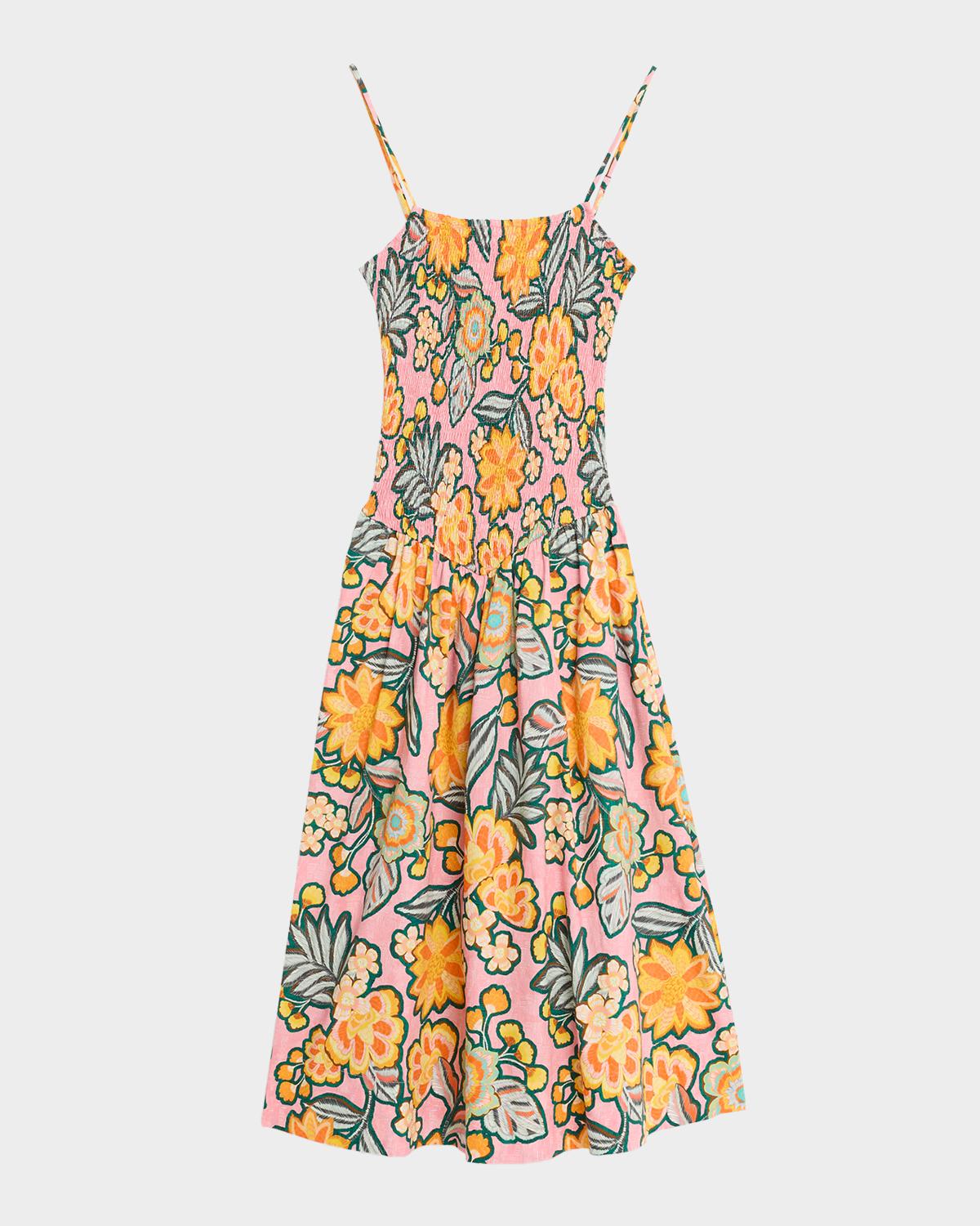 MISA Los Angeles Roxie Floral Midi Dress