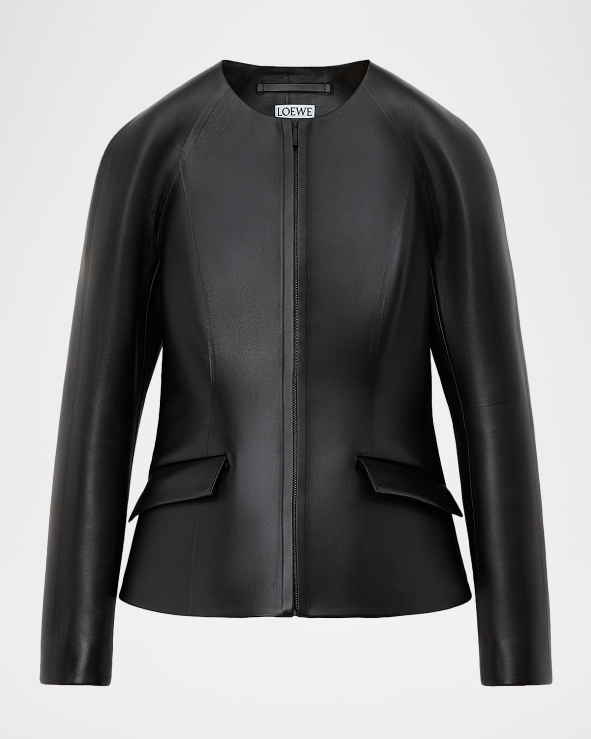 Loewe Leather Zip Jacket