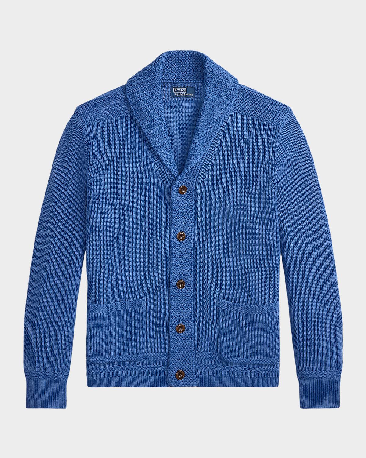 Polo Ralph Lauren Men's Cotton Shawl-Collar Knit Cardigan