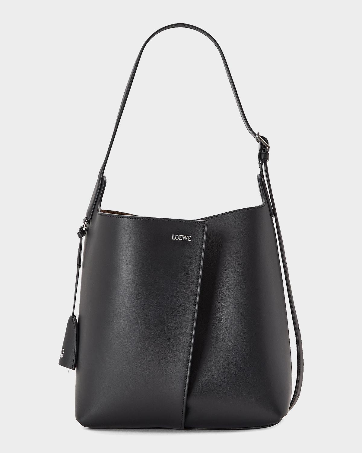 Bilbao Leather Bucket Bag