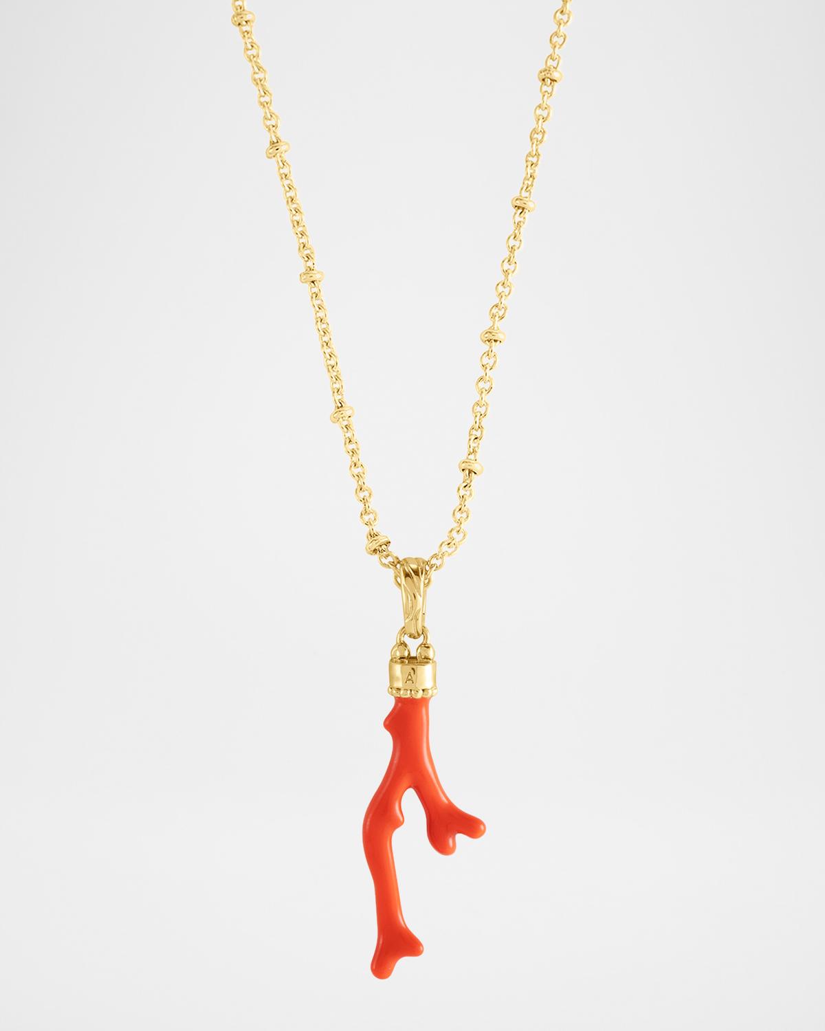 Milos Coral Charm