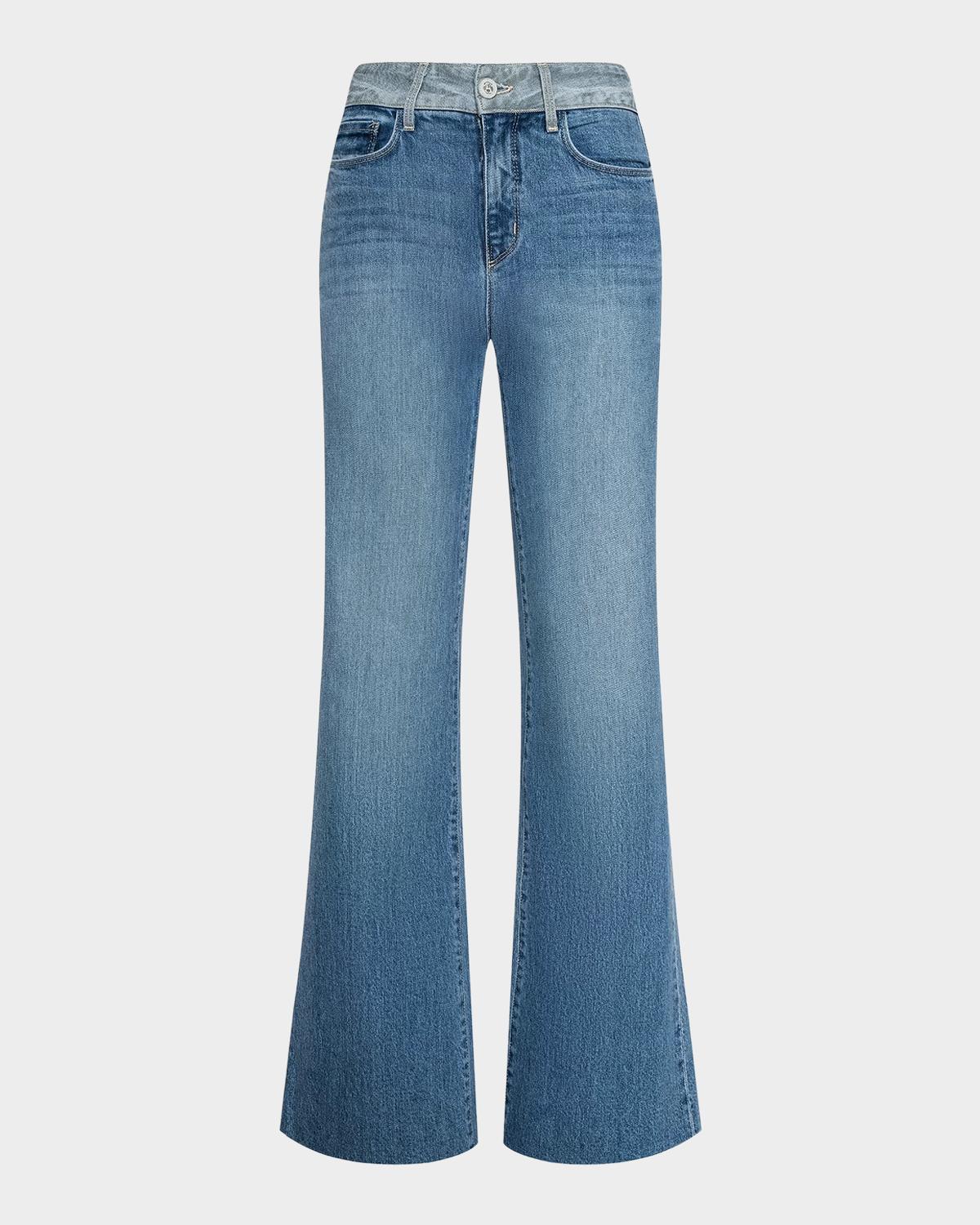 L 'AGENCE Louane Ultra-High Rise Wide-Leg Jeans