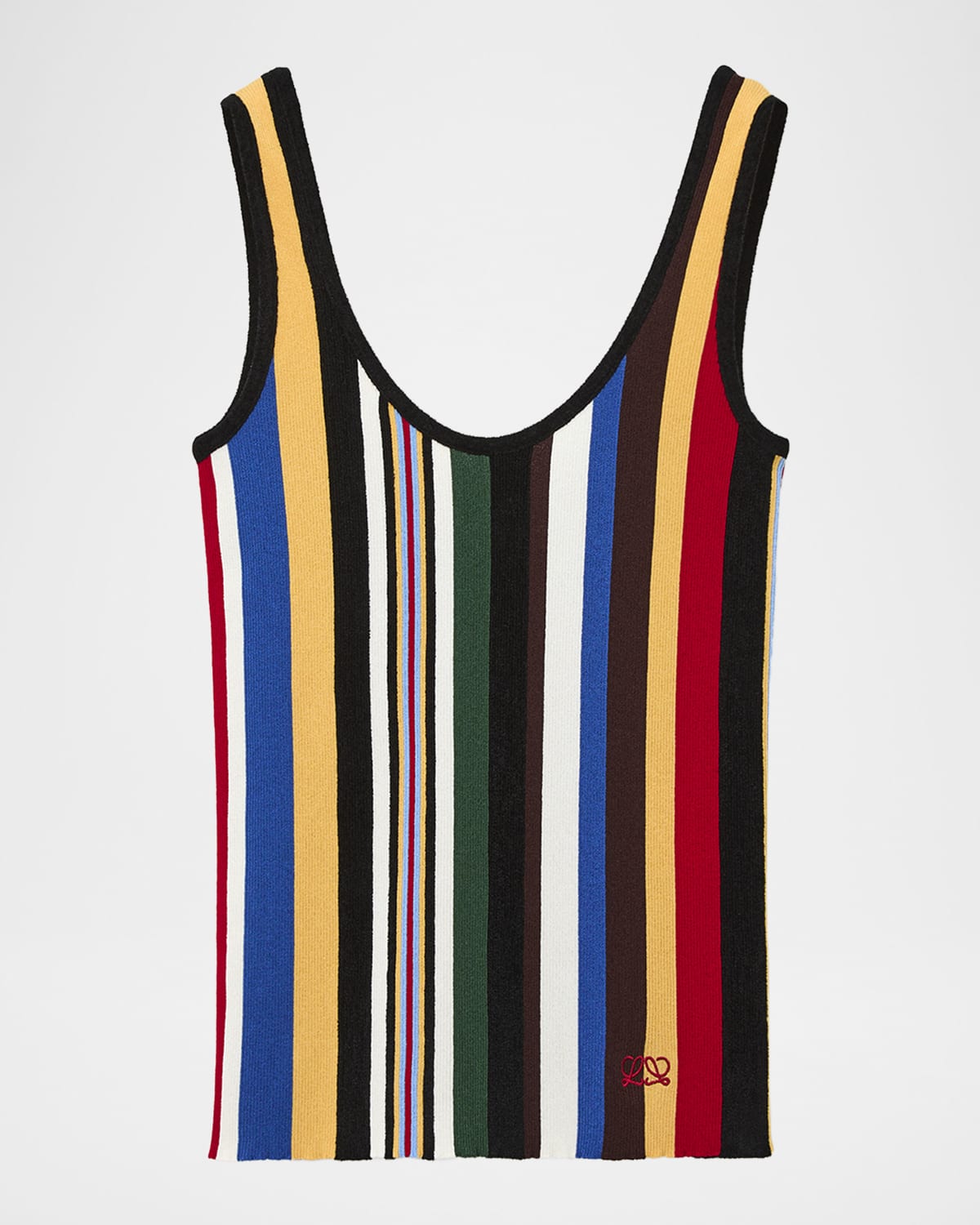 Loewe Striped Rib Tank Top
