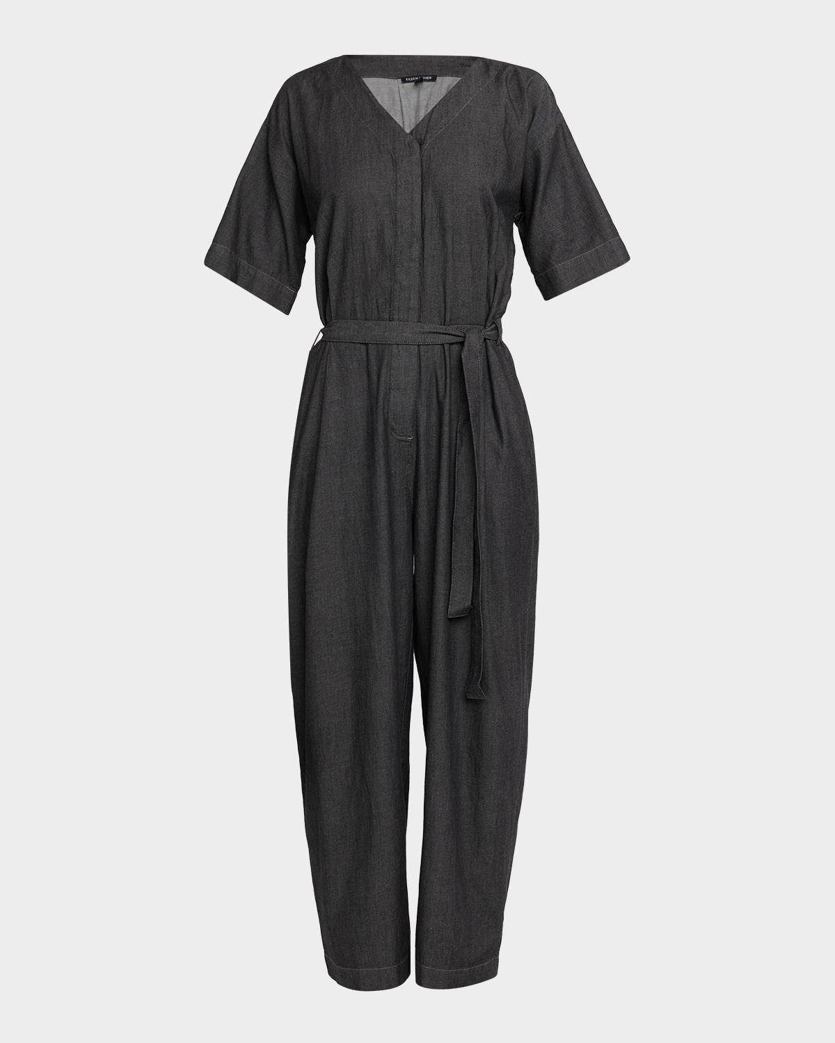 Eileen Fisher Organic Cotton Twill Jumpsuit