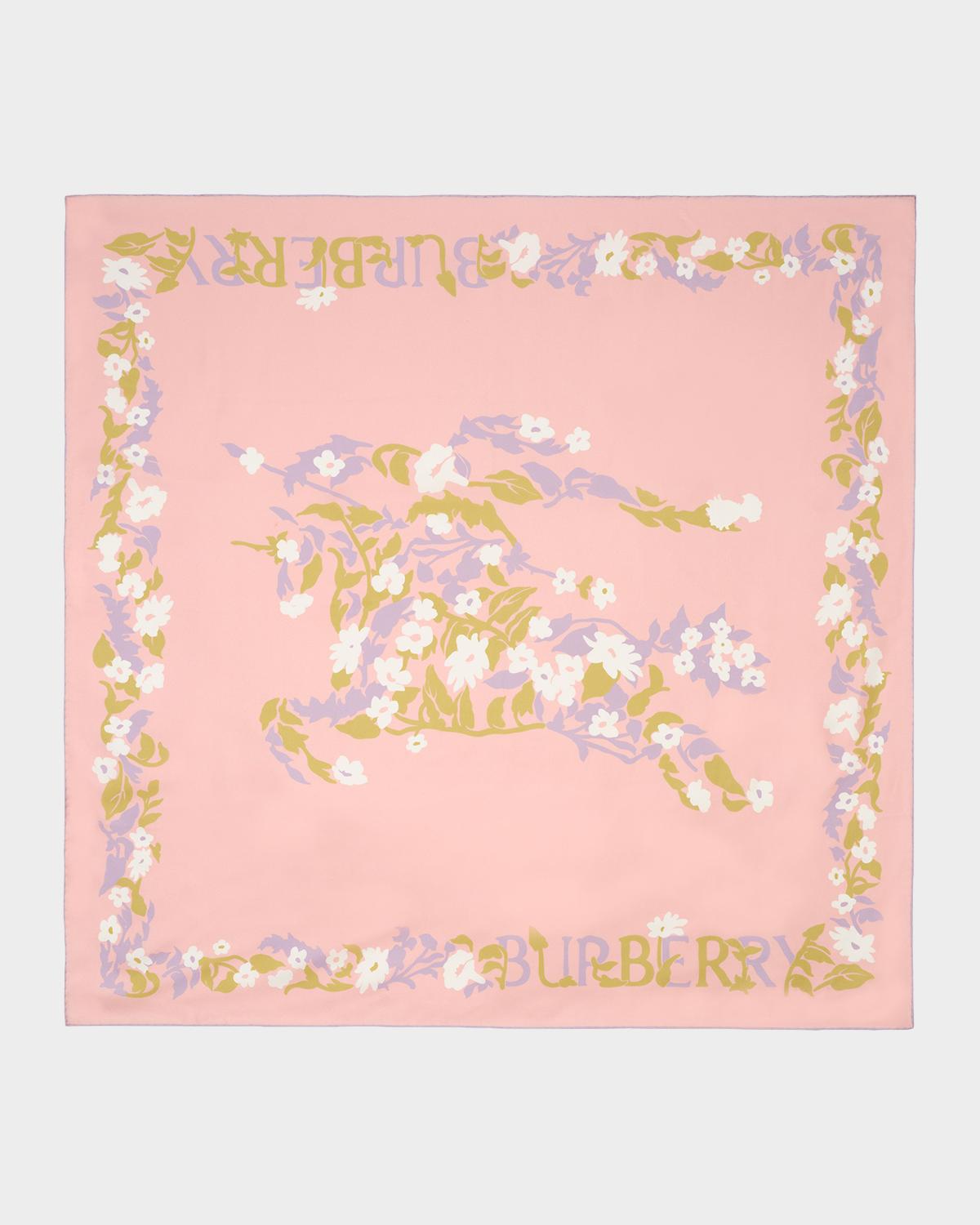 Burberry Floral EKD Silk Scarf