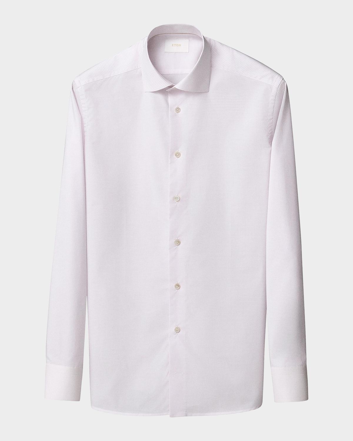 Eton Men's Elevated Supima Cotton Contemporary-Fit Dress Shirt