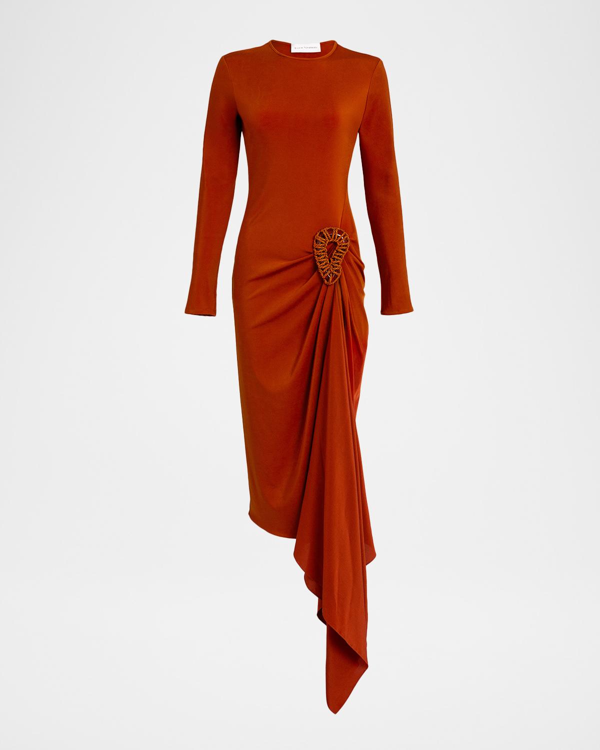 Silvia Tcherassi Ananya Jersey Midi Dress