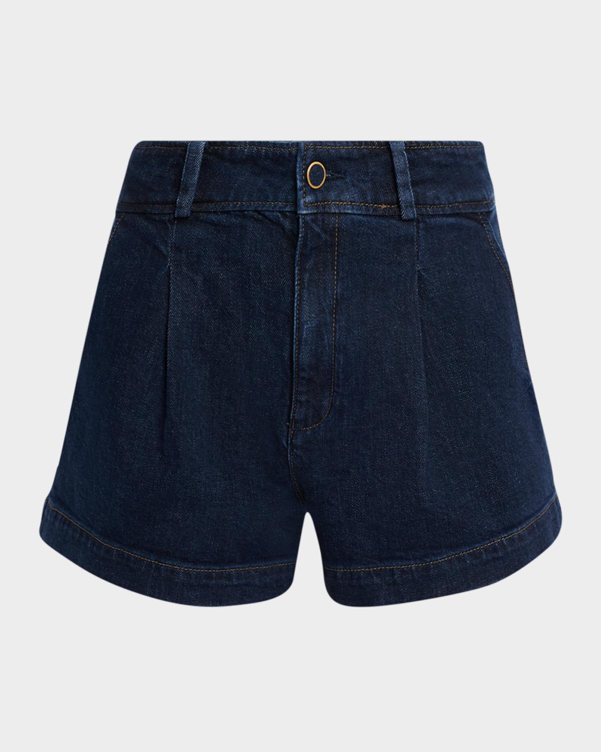 PAIGE Camille Denim Shorts