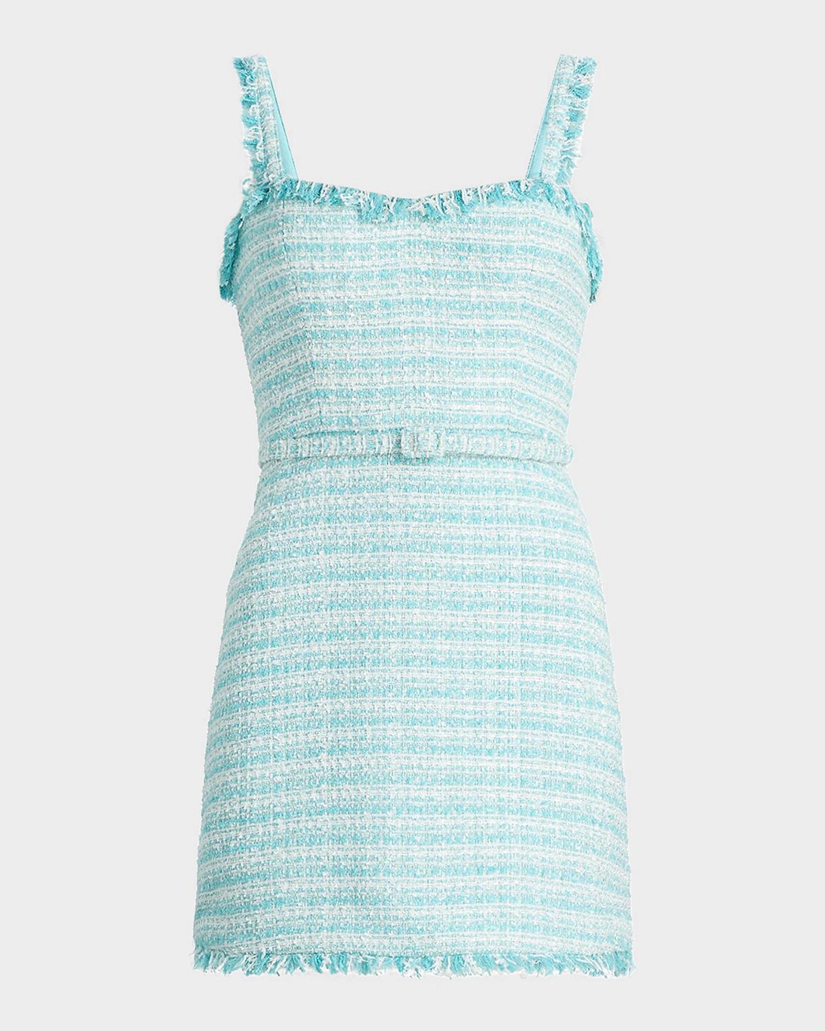 As It May Maci Tweed Minidress