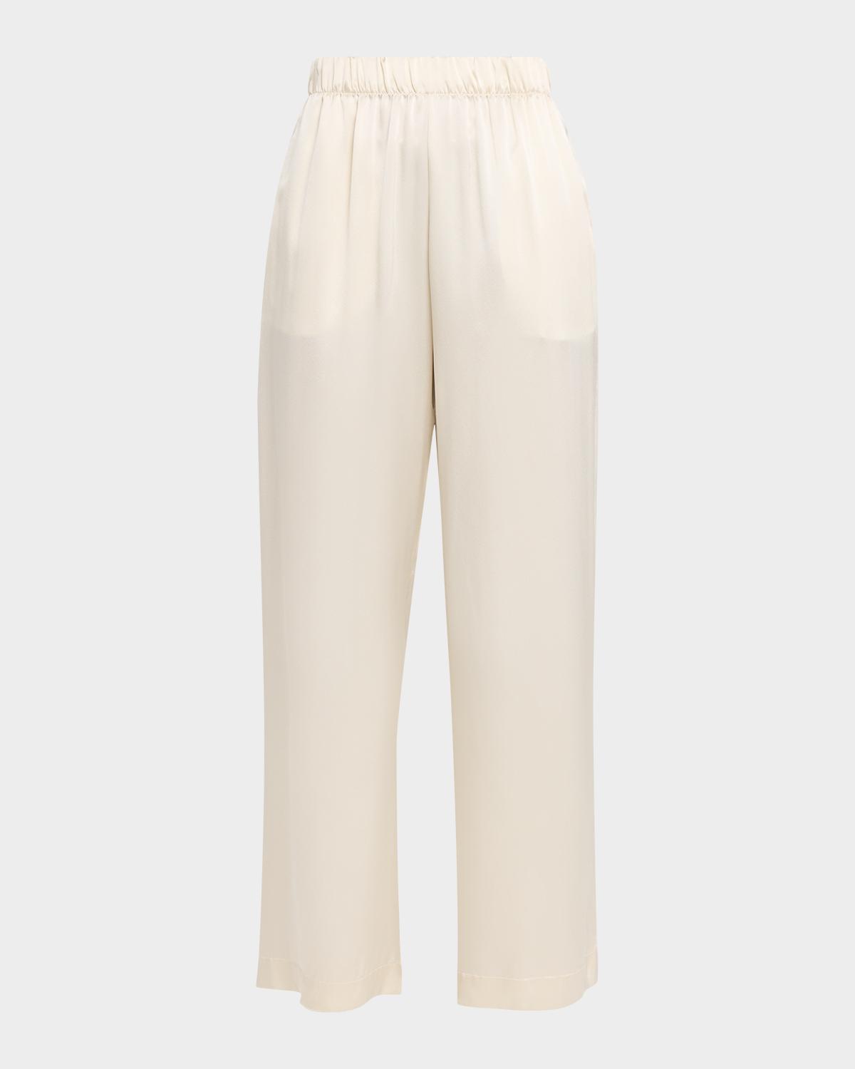 Sablyn Brynn Silk Wide-Leg Pants