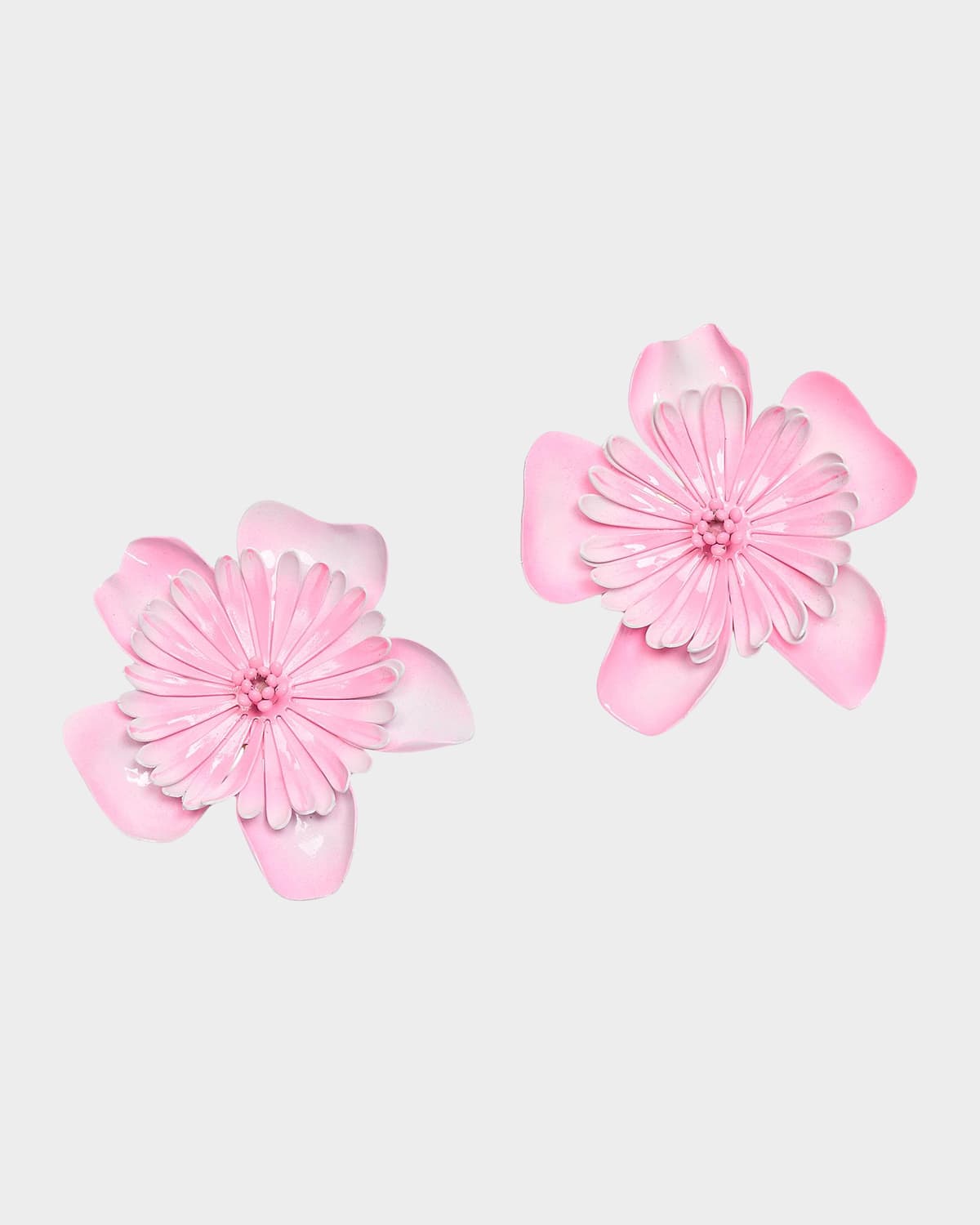 Chloe The Bloom Earrings, Fuchsia